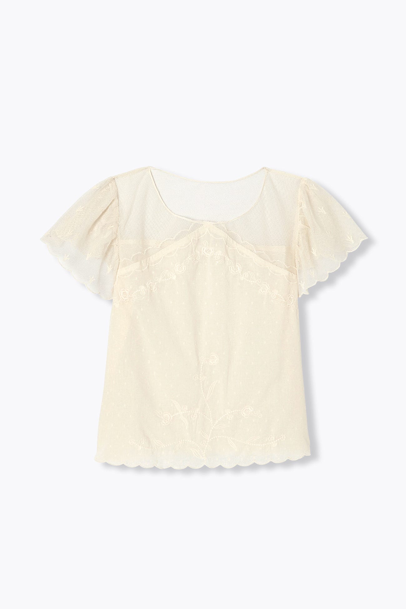 Blusa ricamata Donna