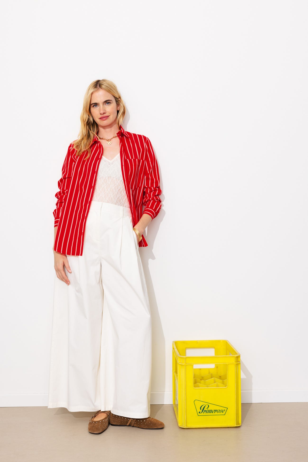 Chemise rayée Femme