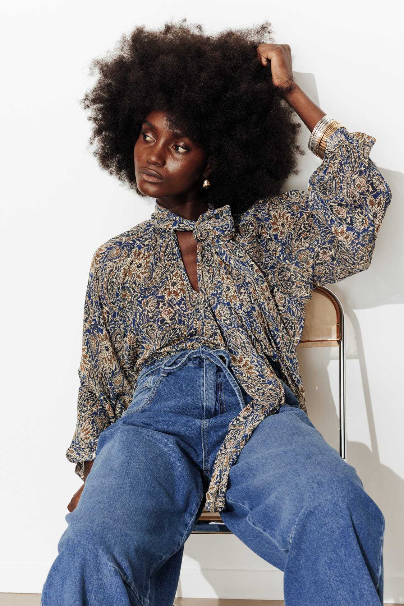 Blusa estampada