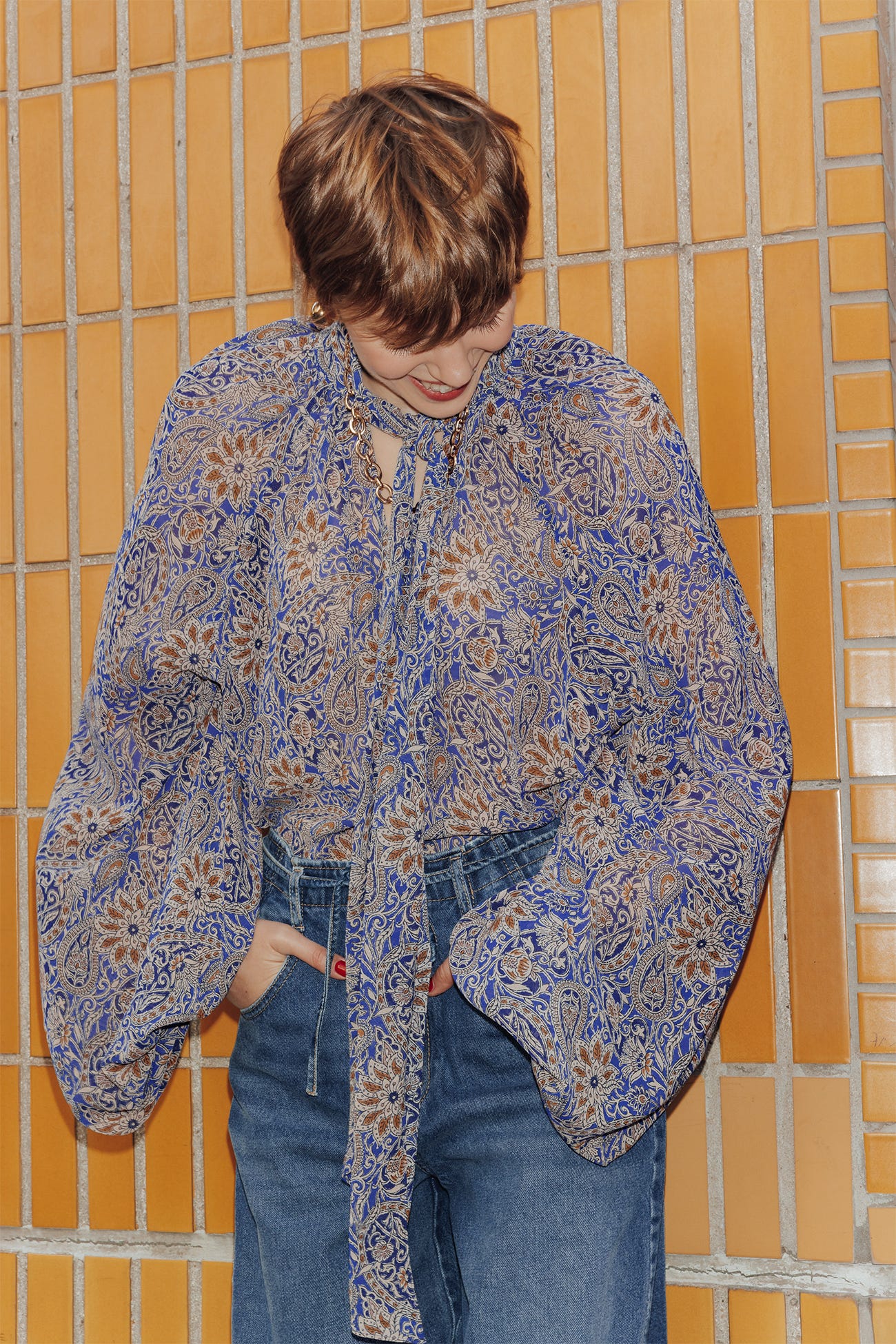 Blouse imprimée Femme