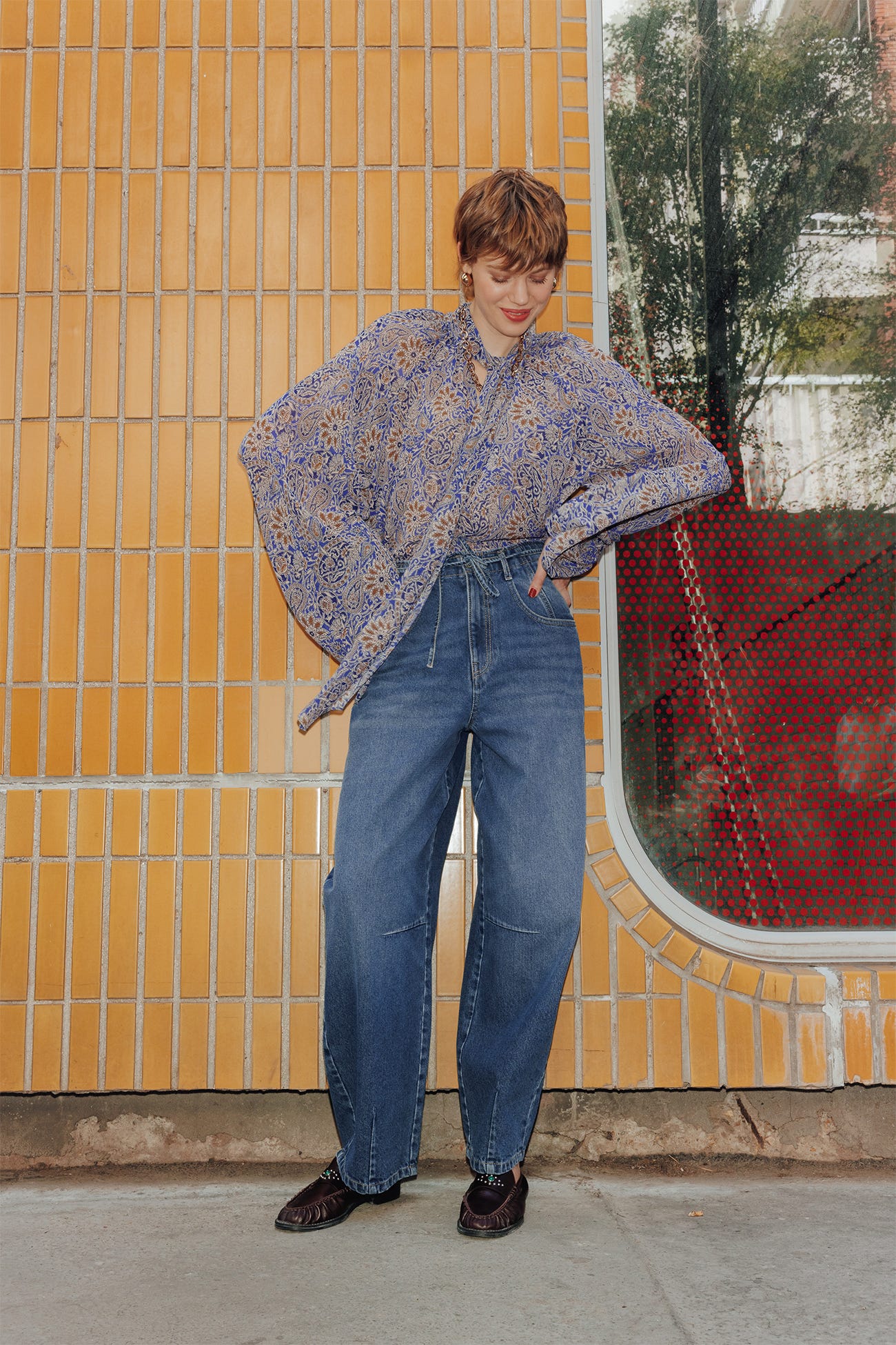 Blouse imprimée Femme
