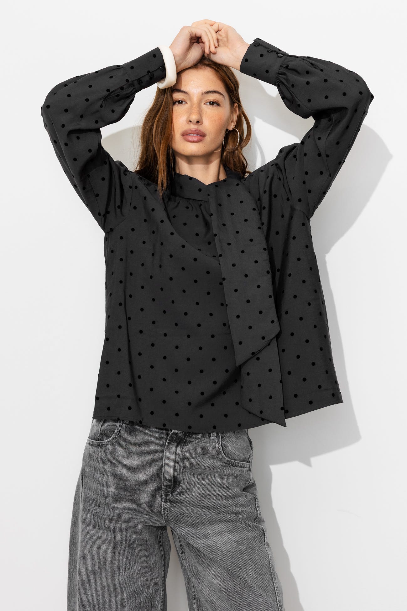 Blusa spalline + Lavallière