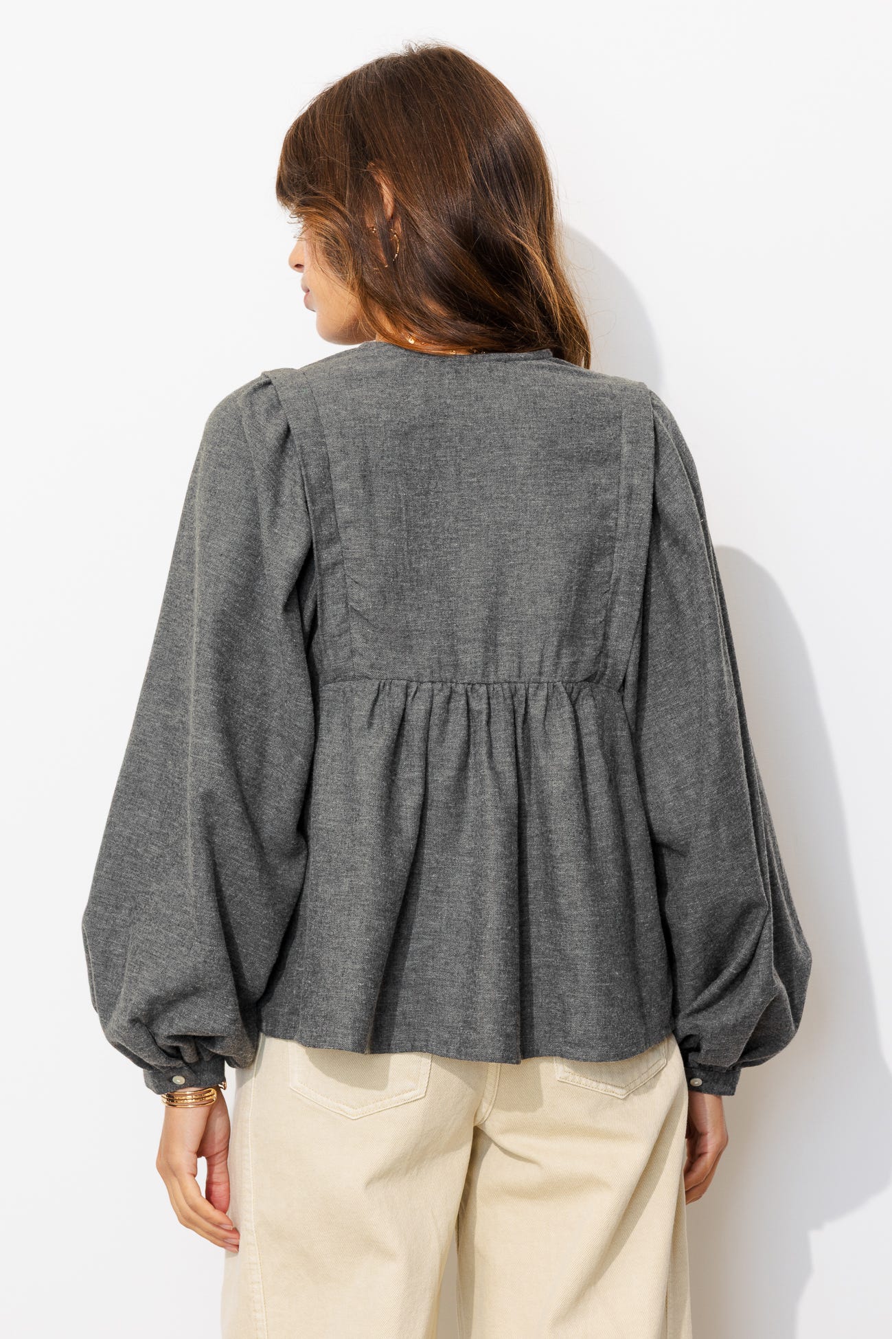 Blouse brodée Femme