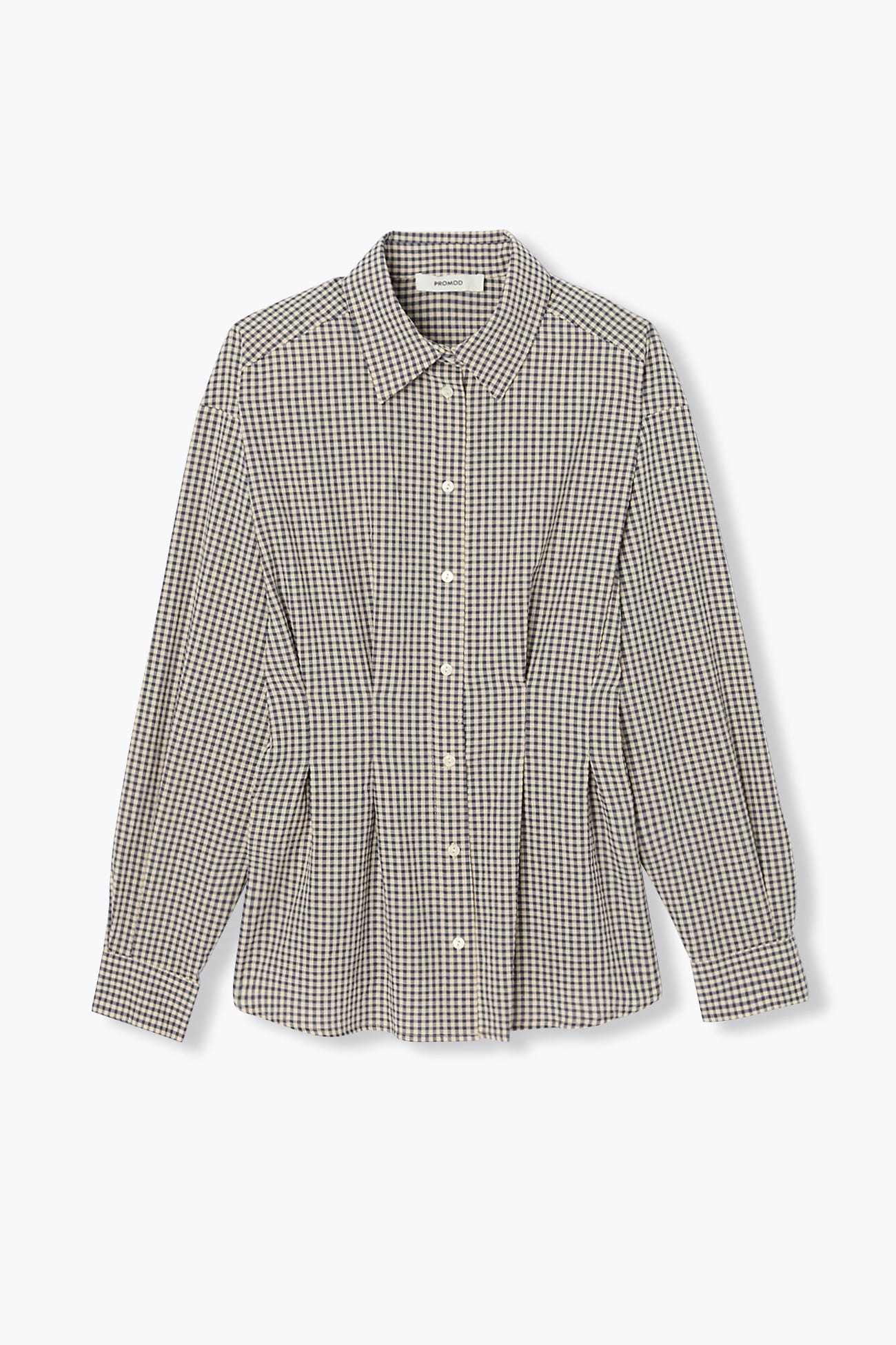 Chemise cintrée à carreaux