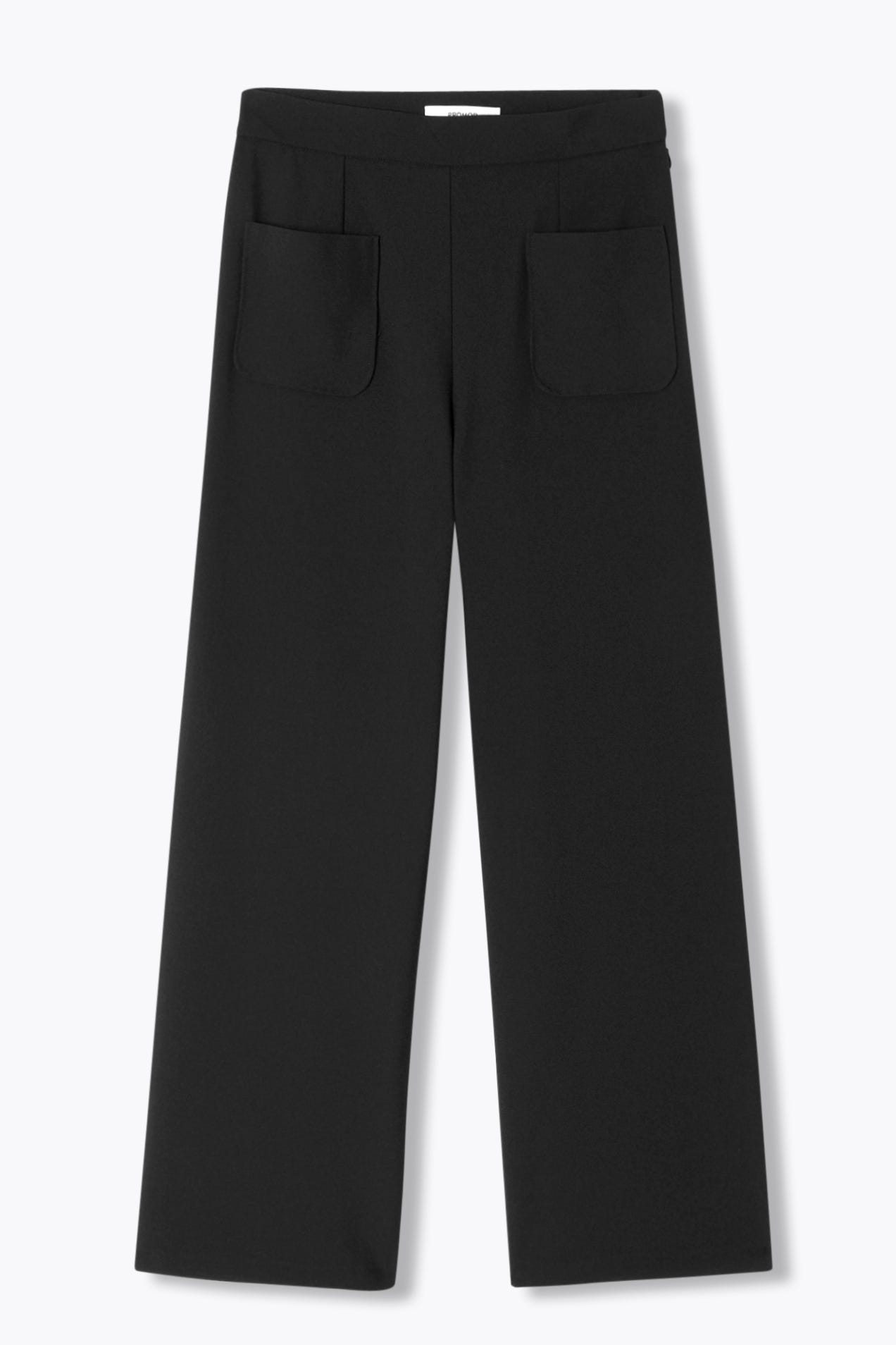 Pantalón ancho de tiro alto