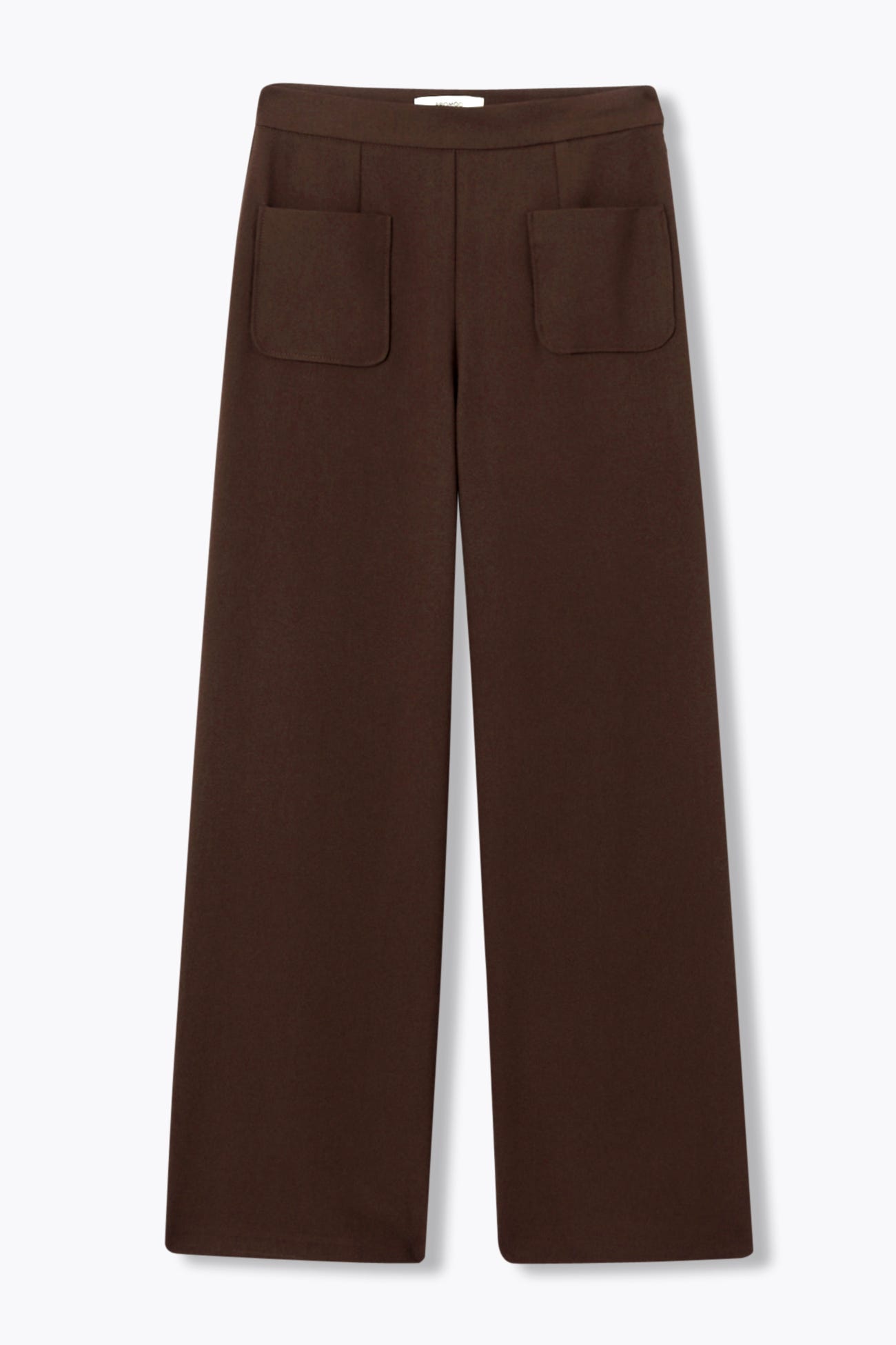Pantalón ancho de tiro alto