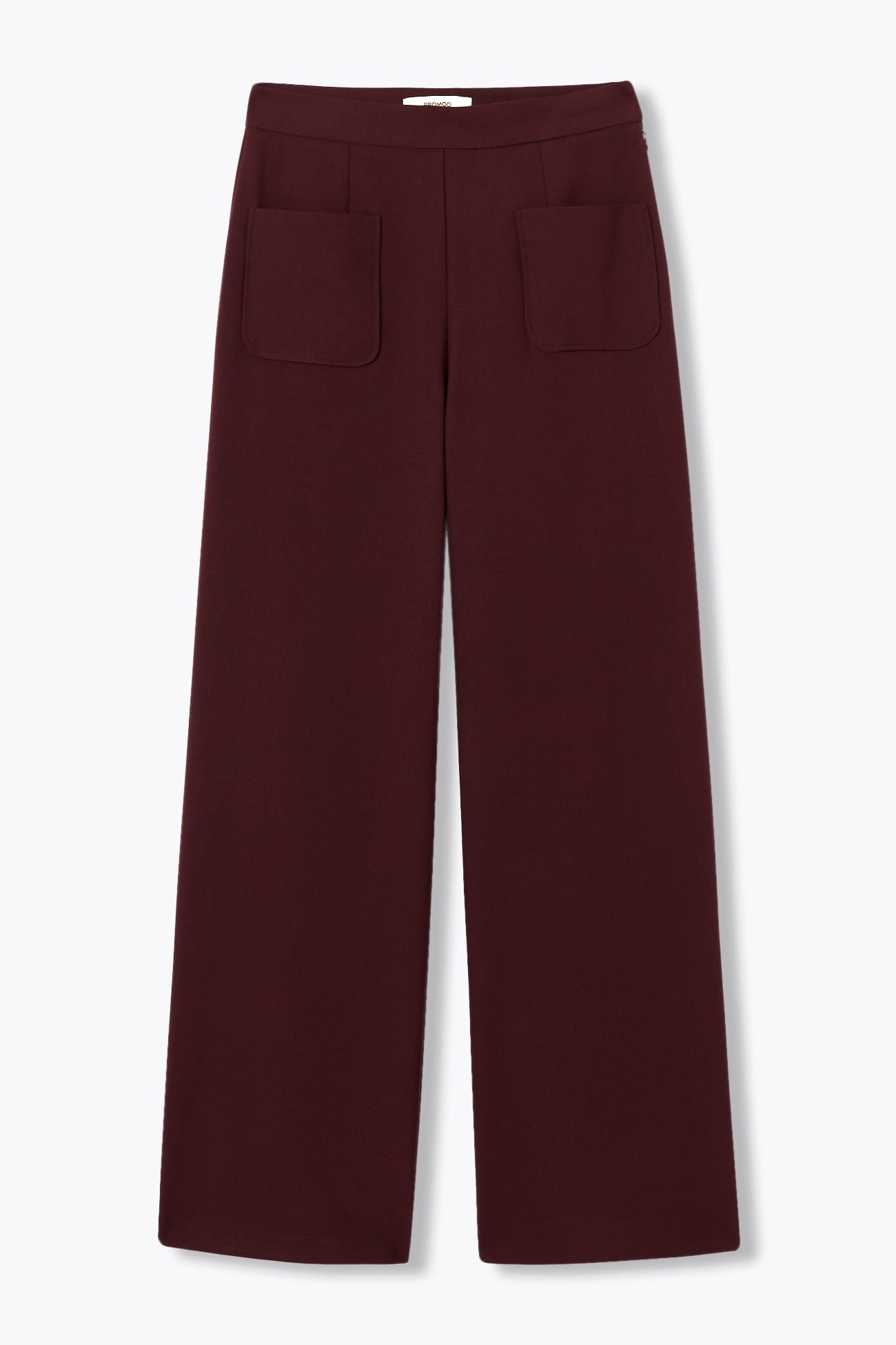 Pantalón ancho de tiro alto