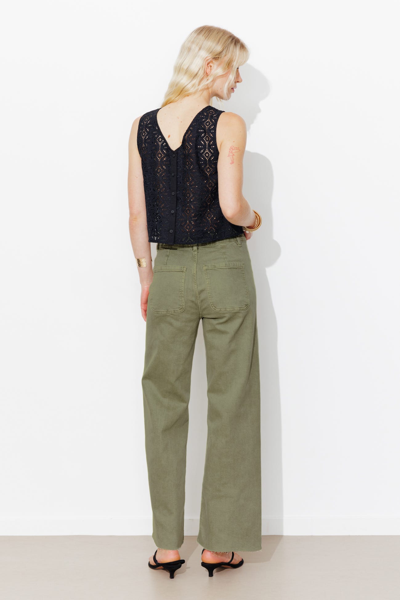 Pantaloni a vita alta HECTOR