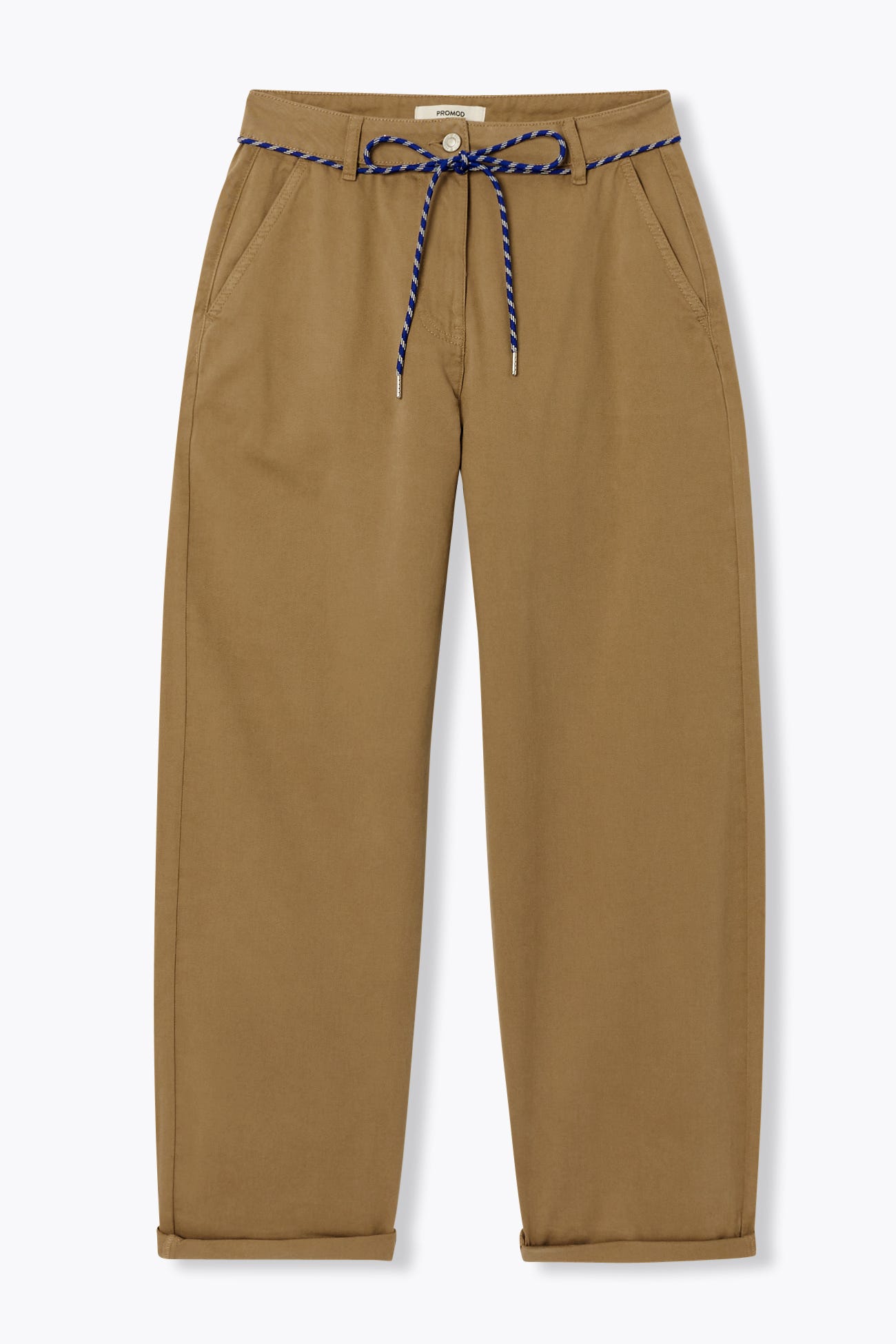 Pantalon chino taille haute
