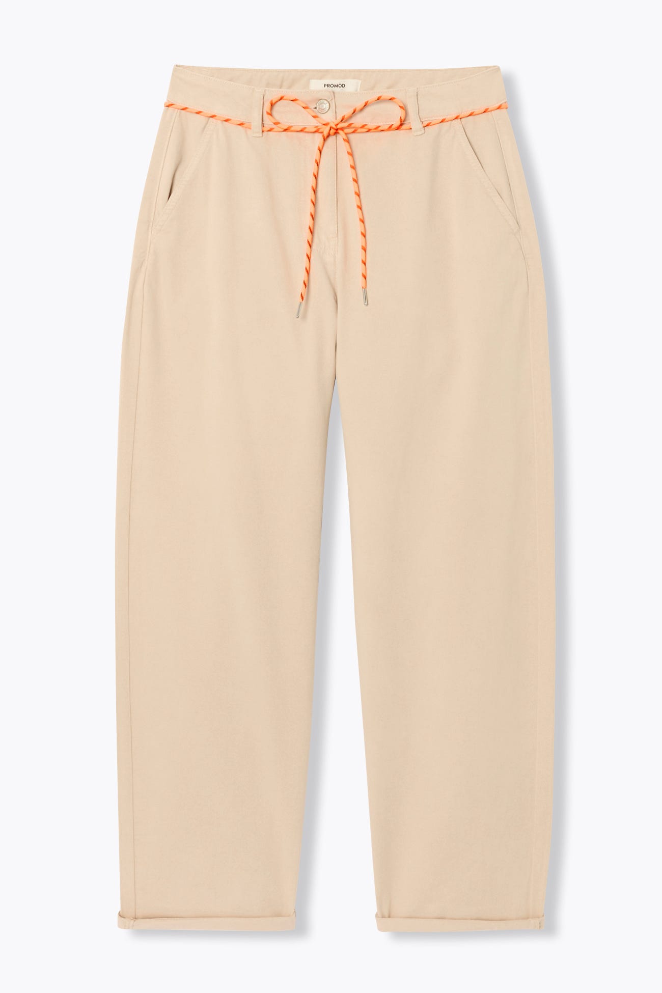 Pantalon chino taille haute