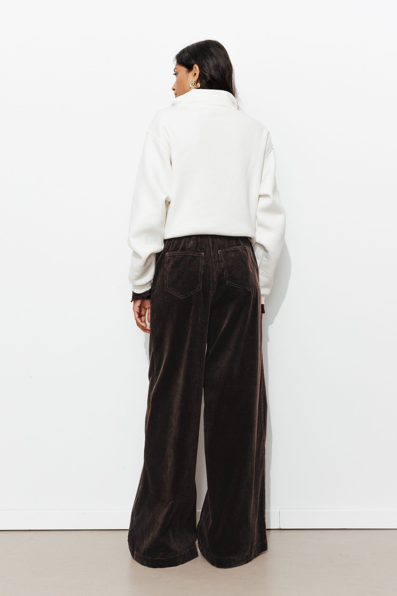 CESAR wide corduroy trousers