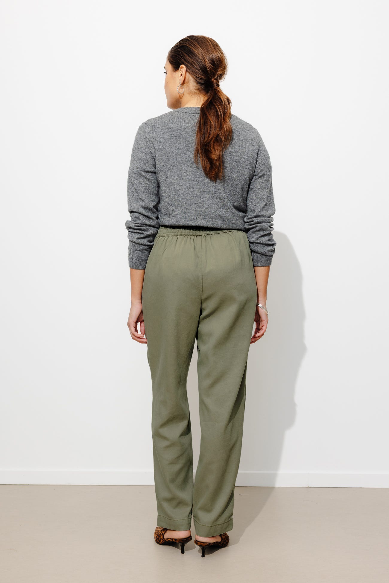 Pantalon jogpant en toile