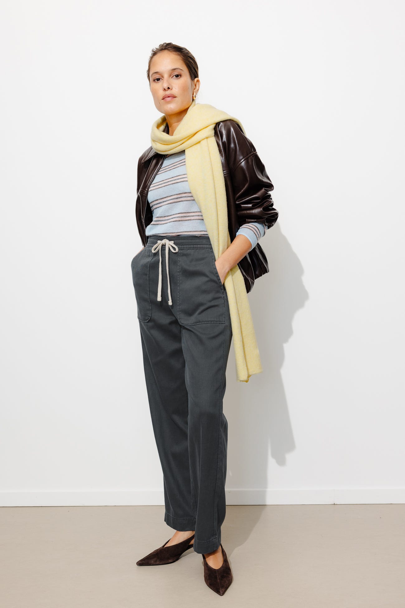 Pantalon jogpant en toile