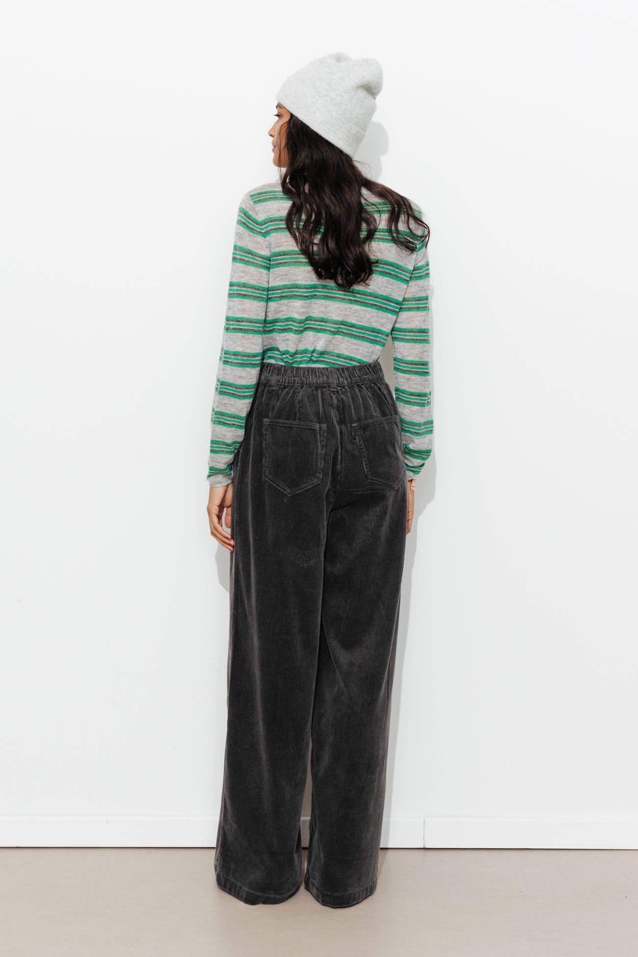 Pantalone largo velluto CESAR