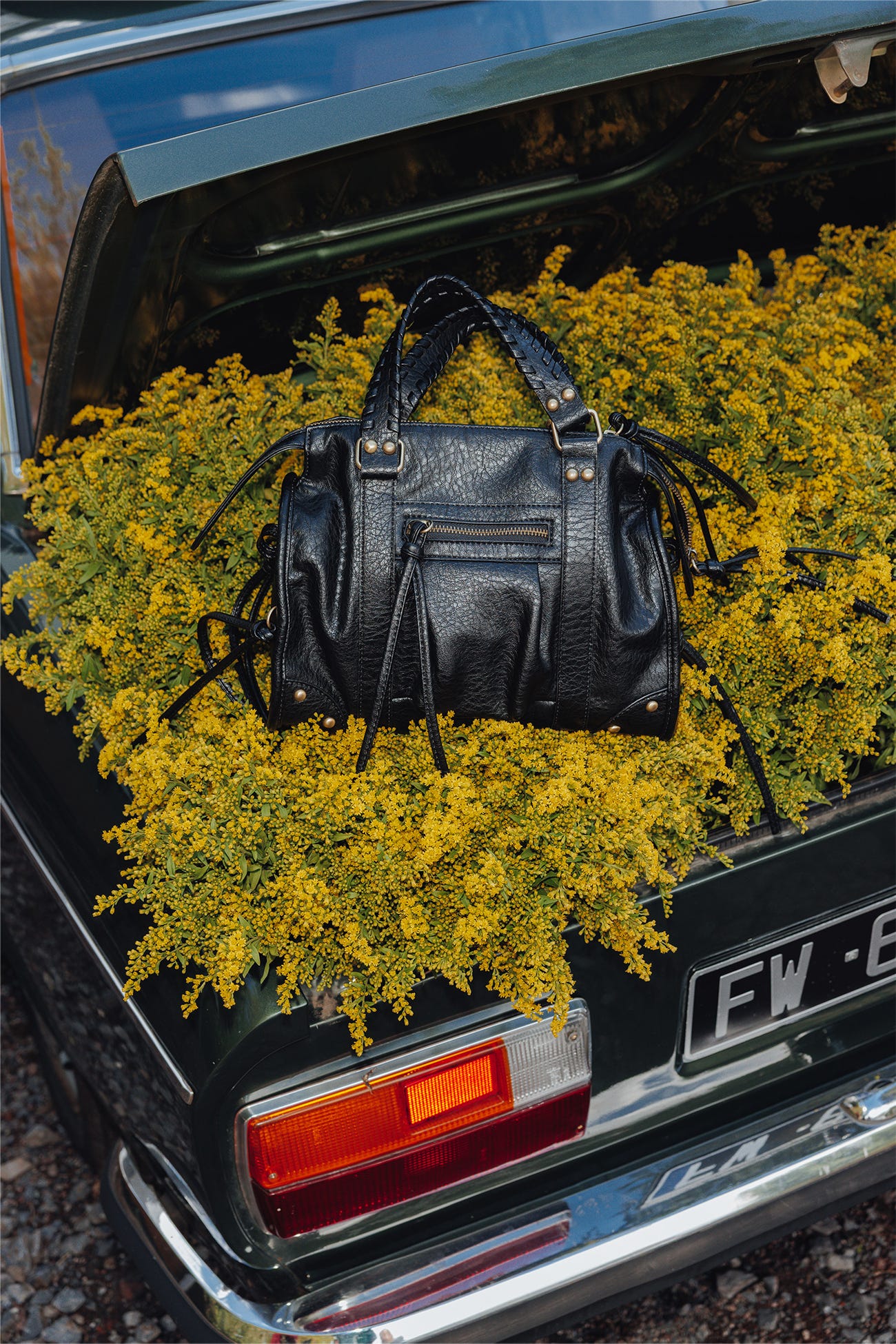 Sac à main clouté Femme