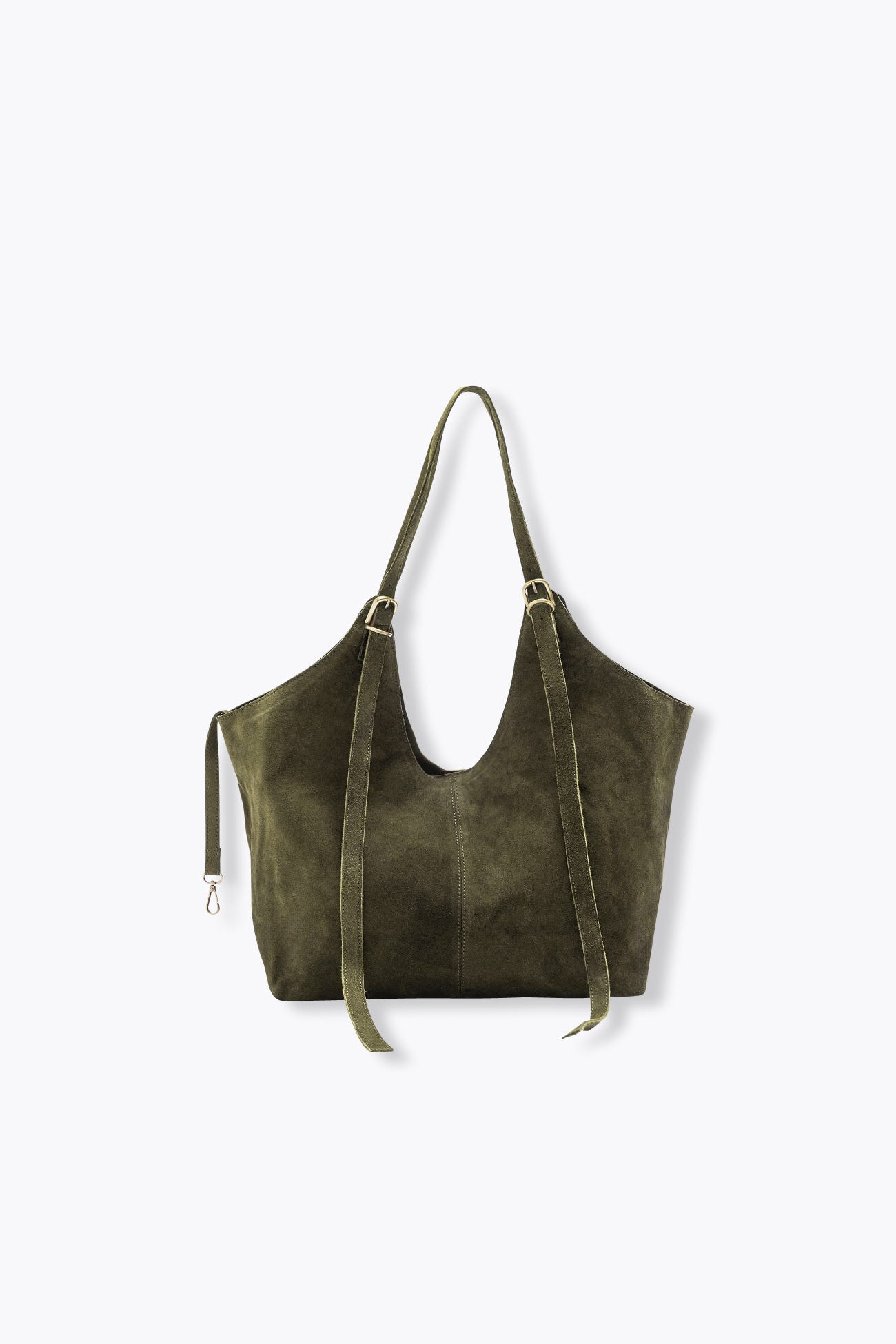 Grand sac en cuir suédé Femme