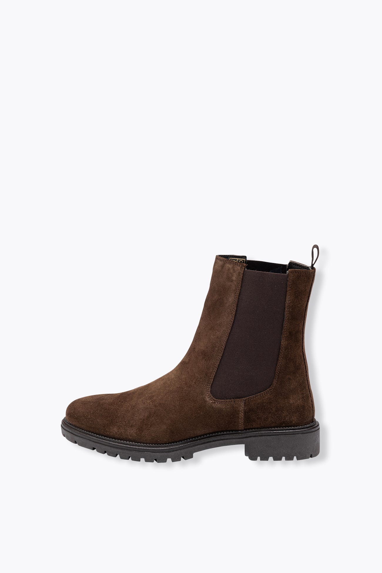 Boots Chelsea en cuir Femme