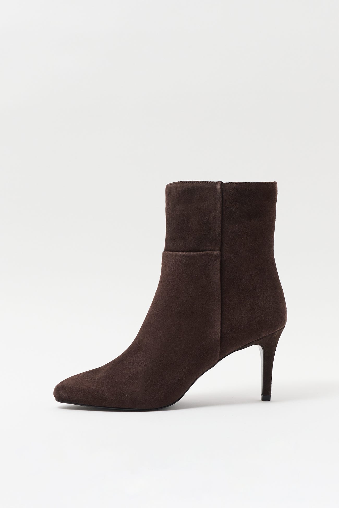 Boots en cuir à talon Femme