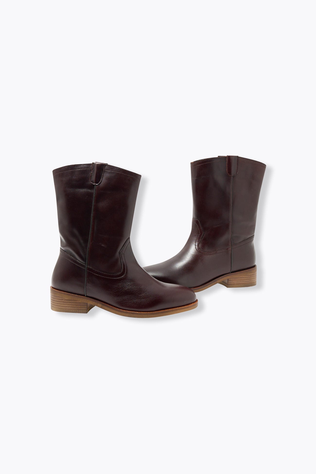 Boots camarguaises en cuir