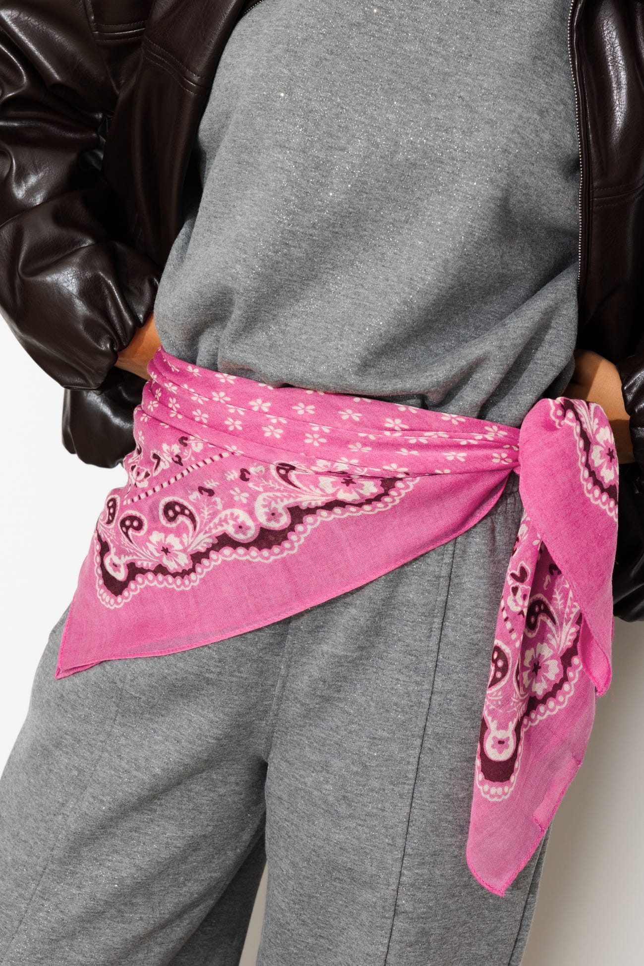 Foulard quadrato 100% lana