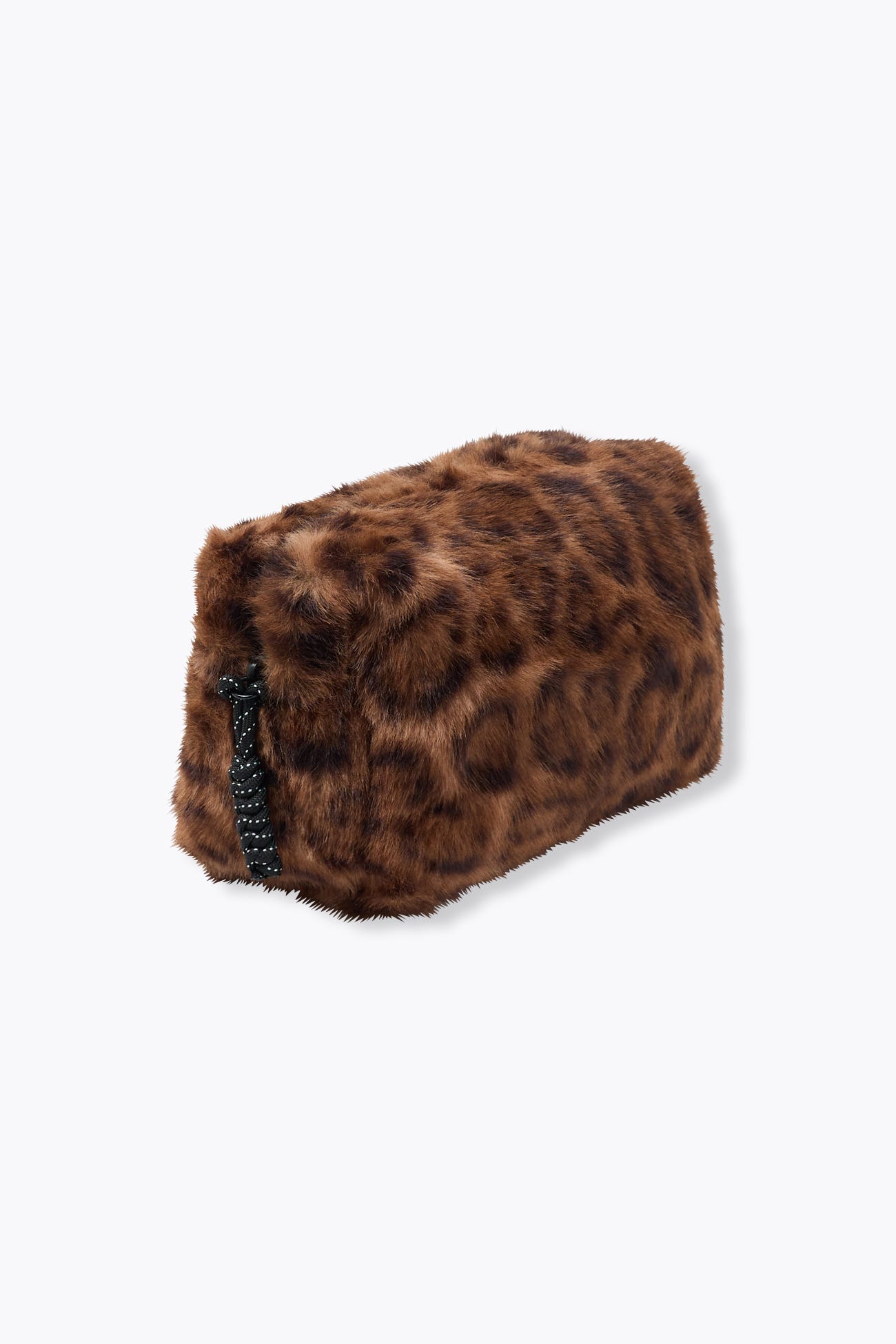 Pochette zippée léopard Femme