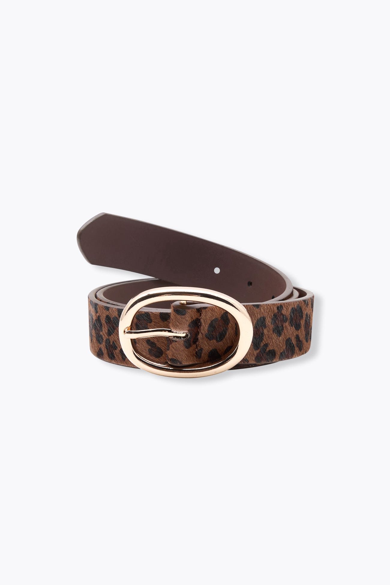 Ceinture cuir de vache Femme