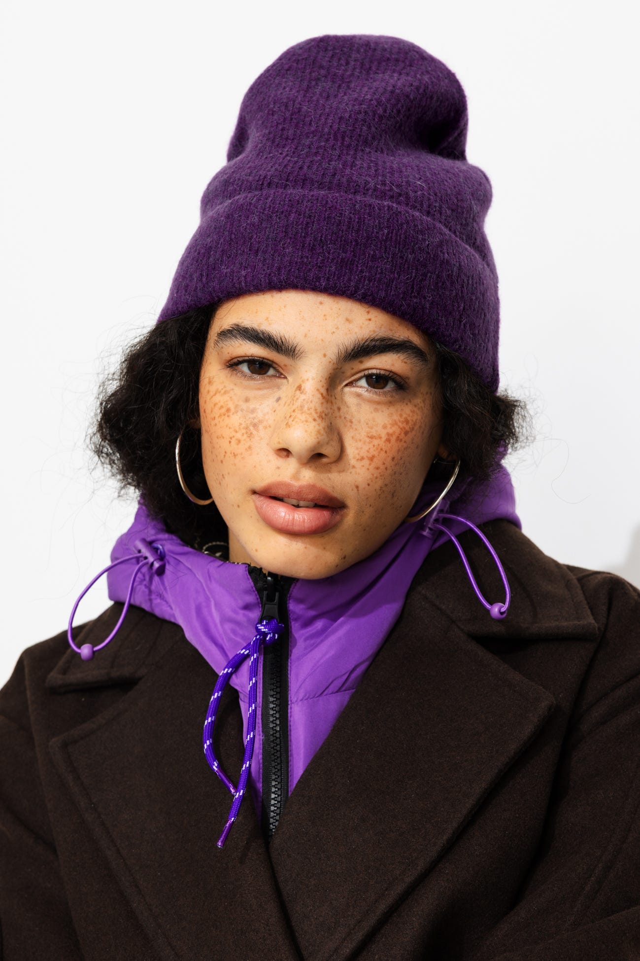 Bonnet chaud avec de la laine