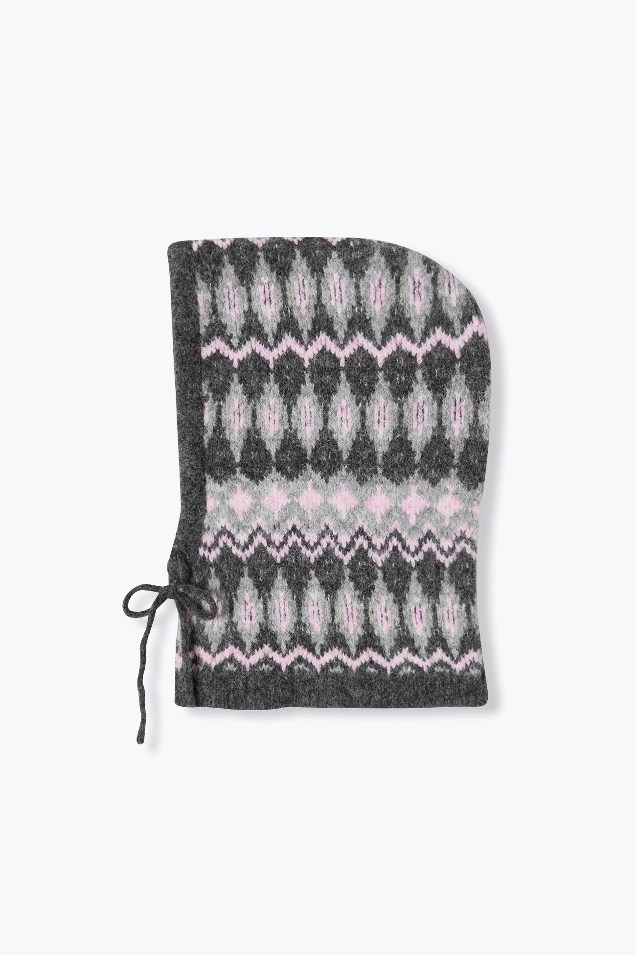 Cagoule en jacquard scandinave