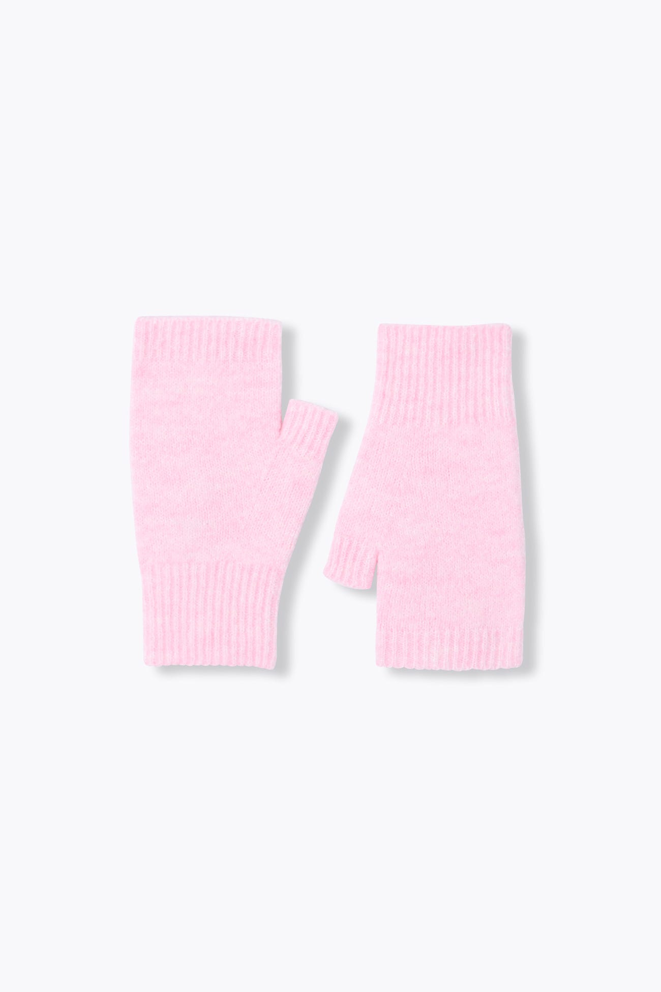 Fingerlose Strickhandschuhe