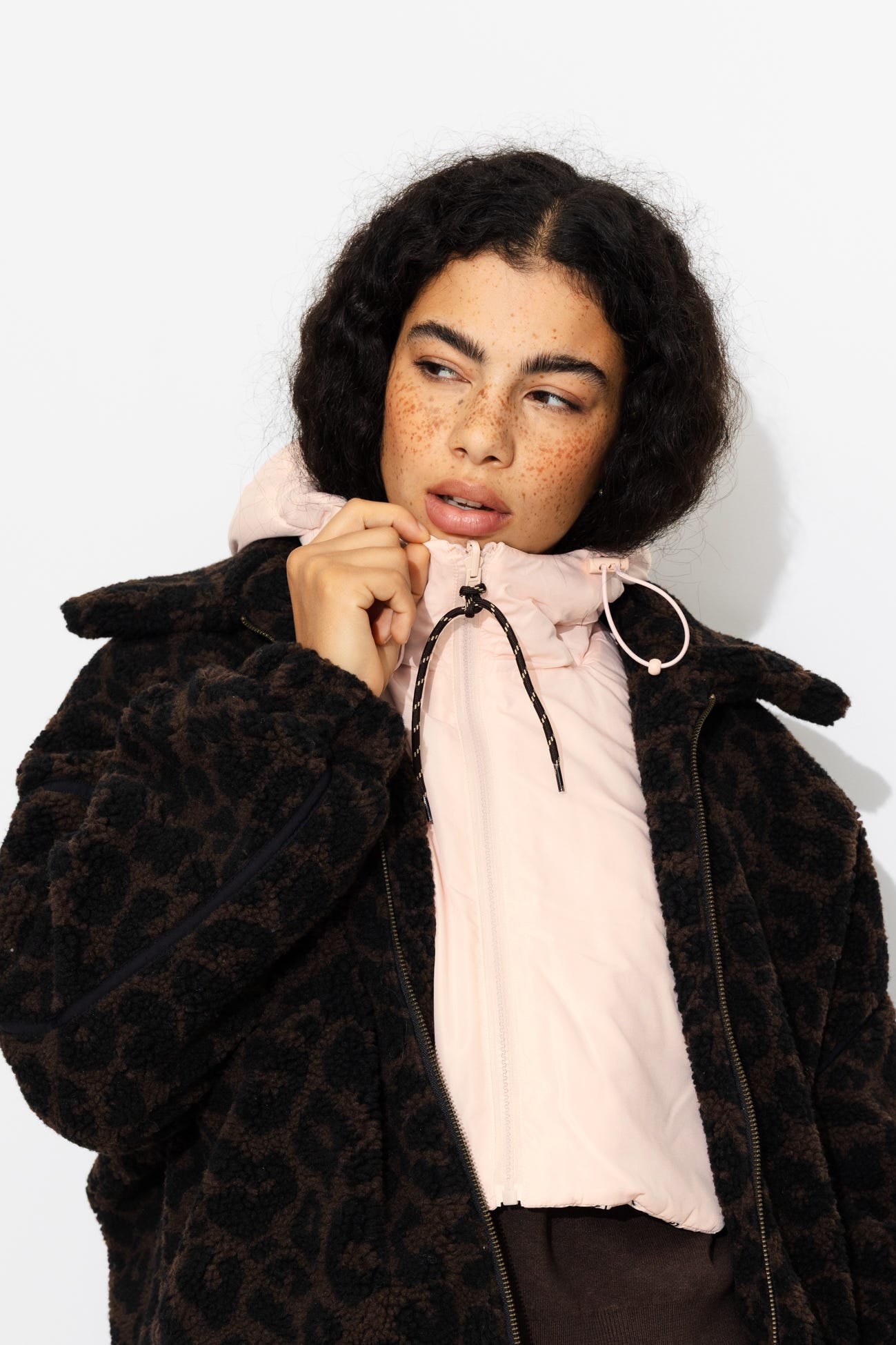 Patterned removable hood