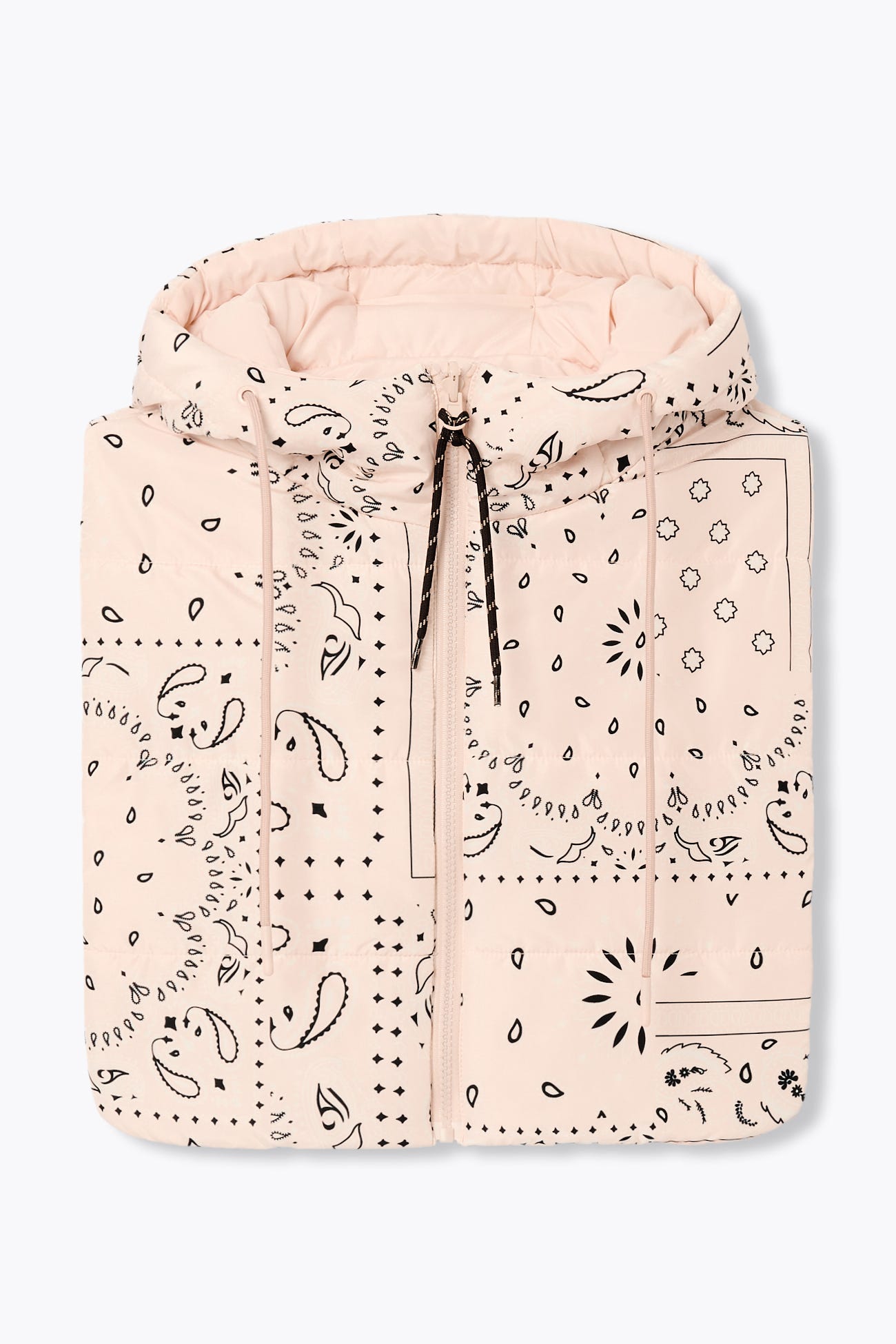 Patterned removable hood