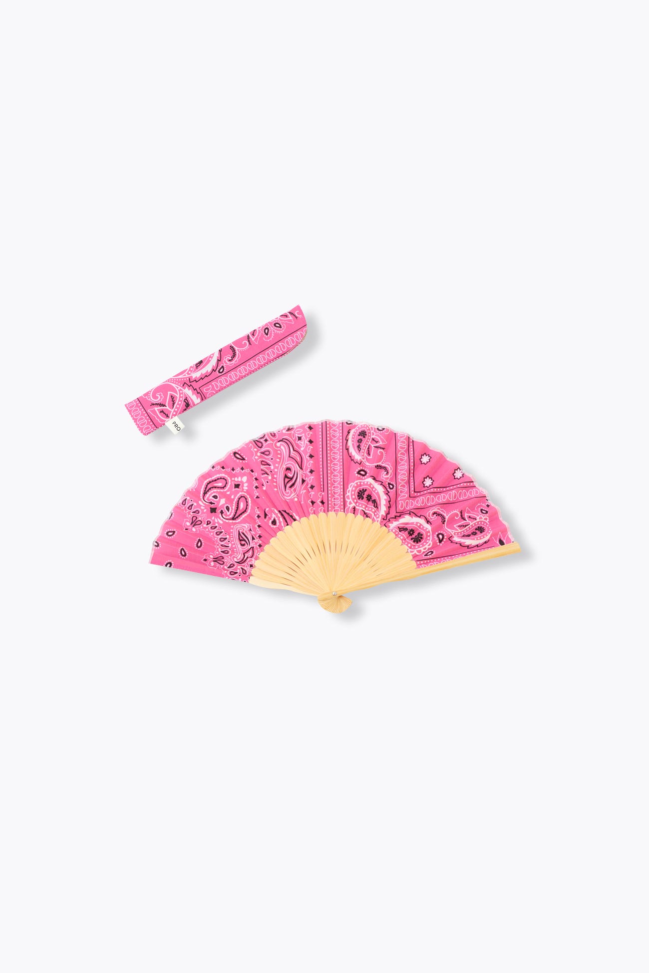 Eventail motif bandana Femme