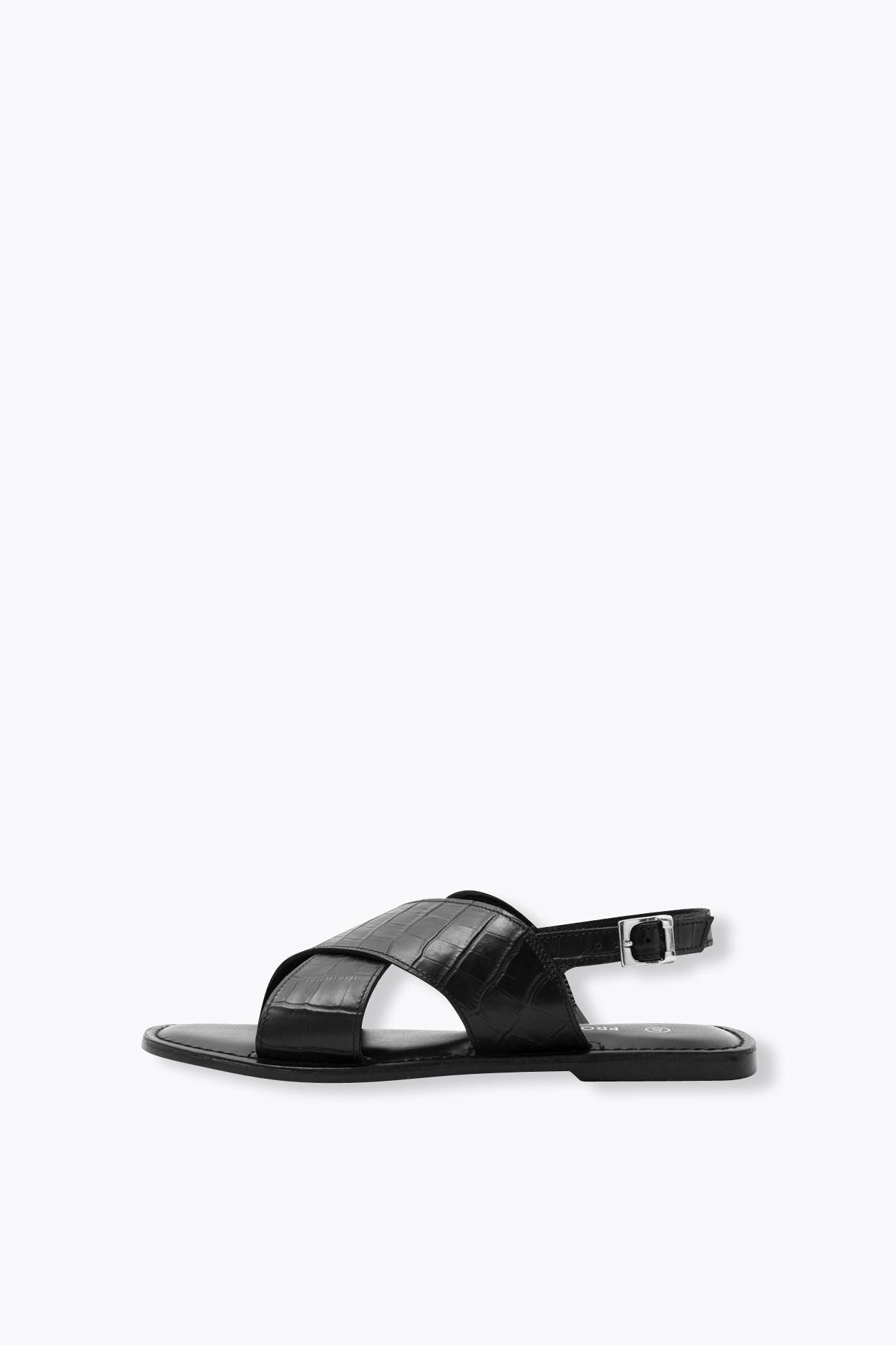 Sandalias piel cocodrilo