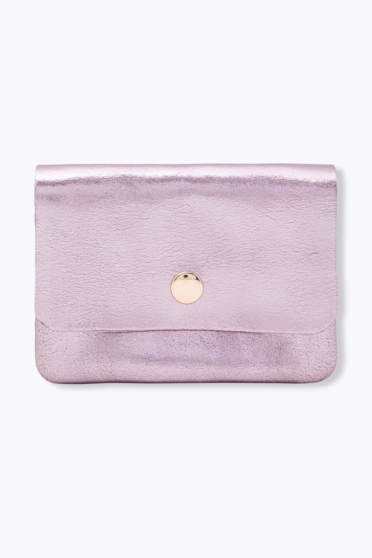 Glitzy leather purse