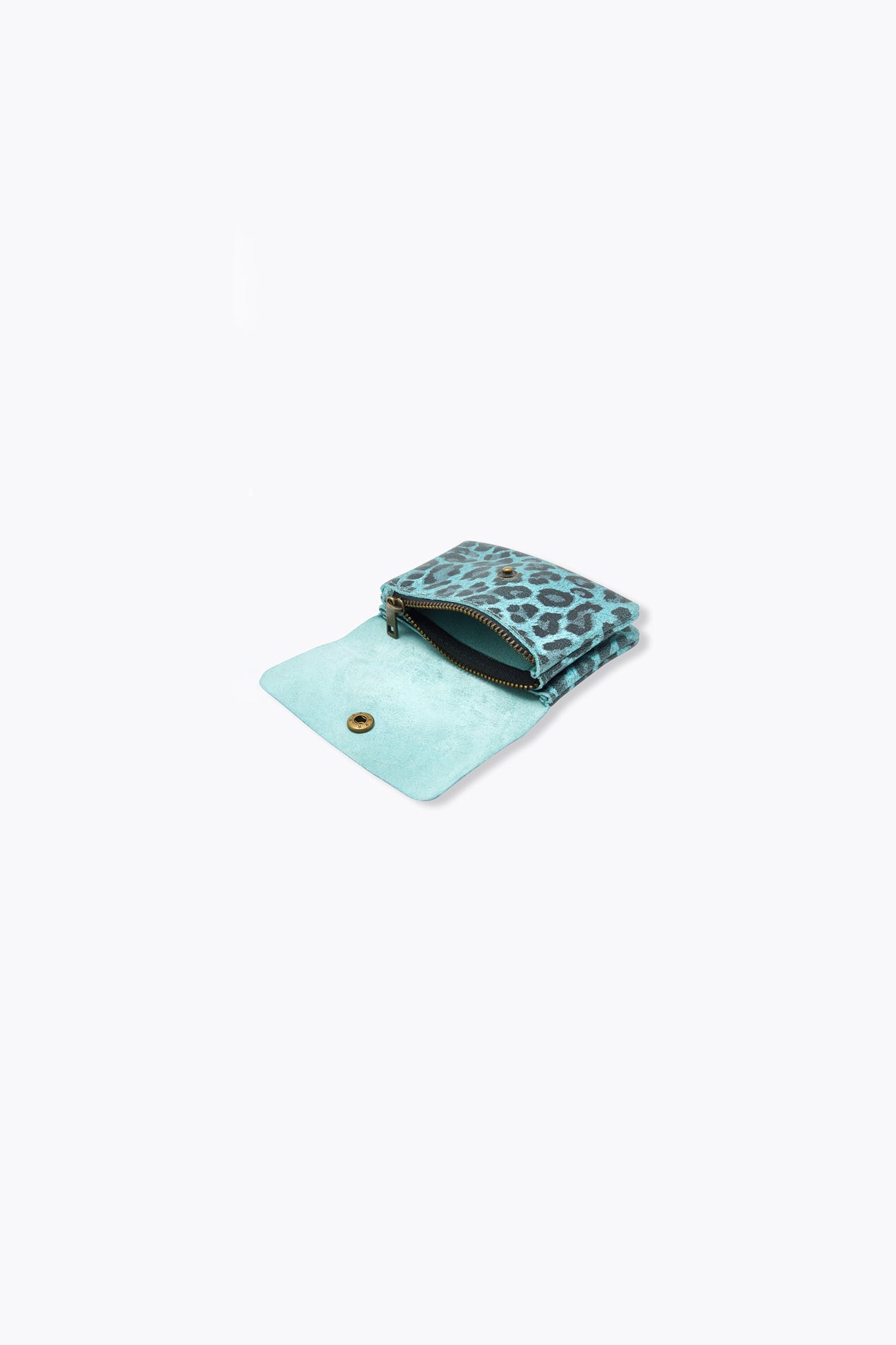 Monedero piel leopardo