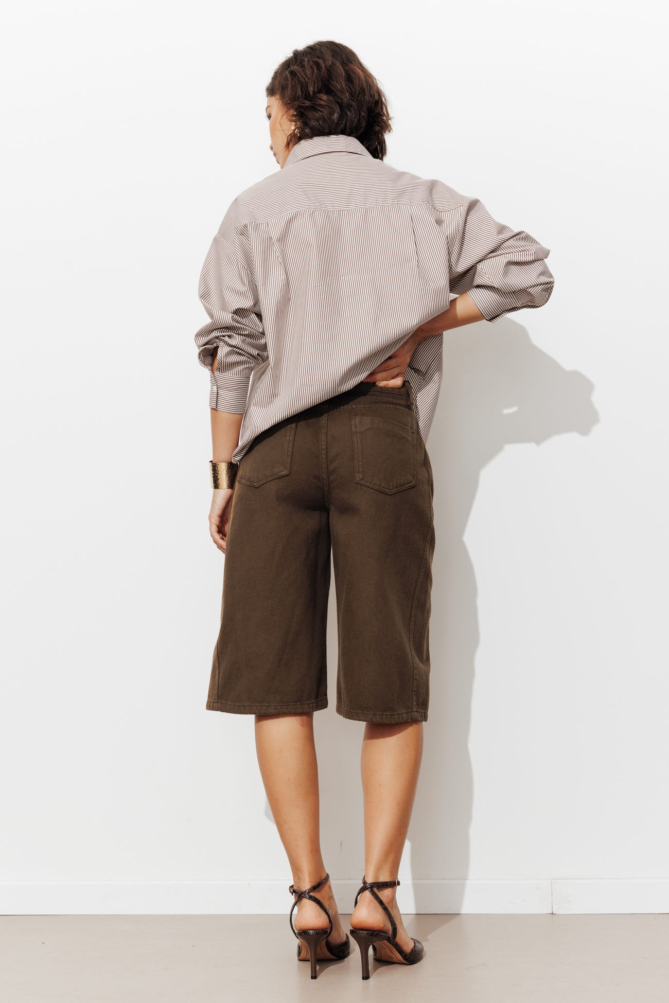 Bermuda en jean Femme