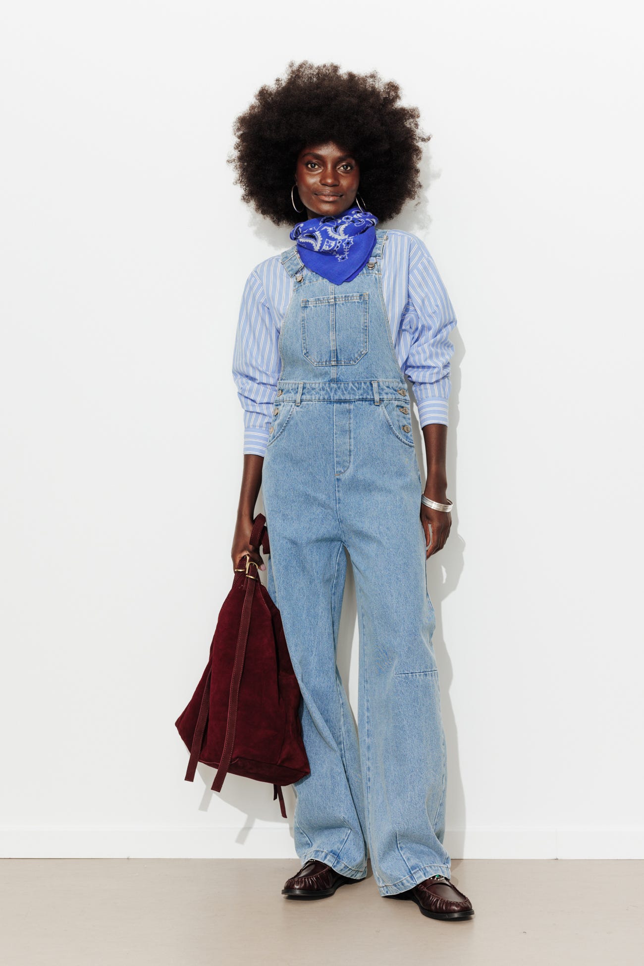 Jeans-Latzhose