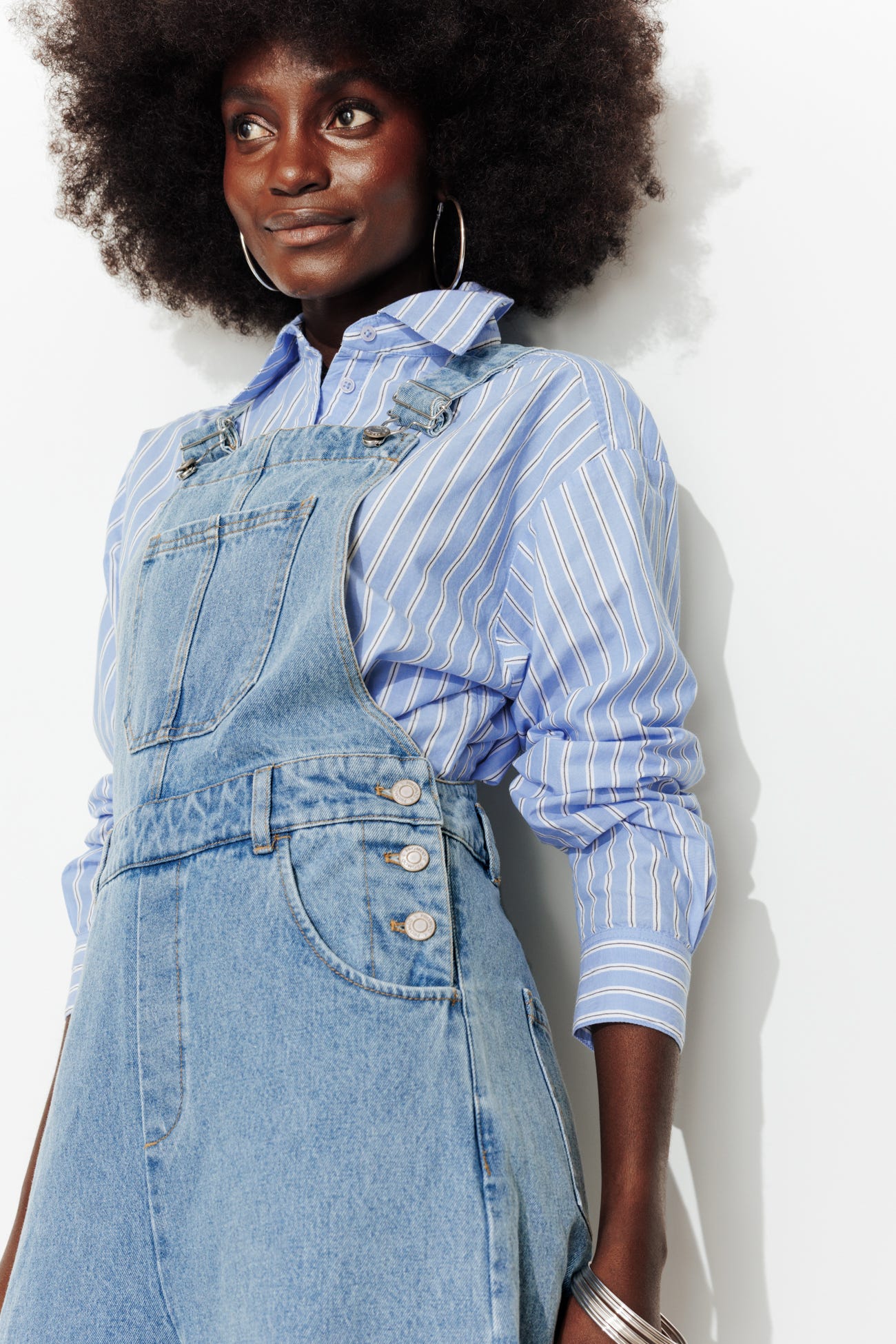 Jeans-Latzhose
