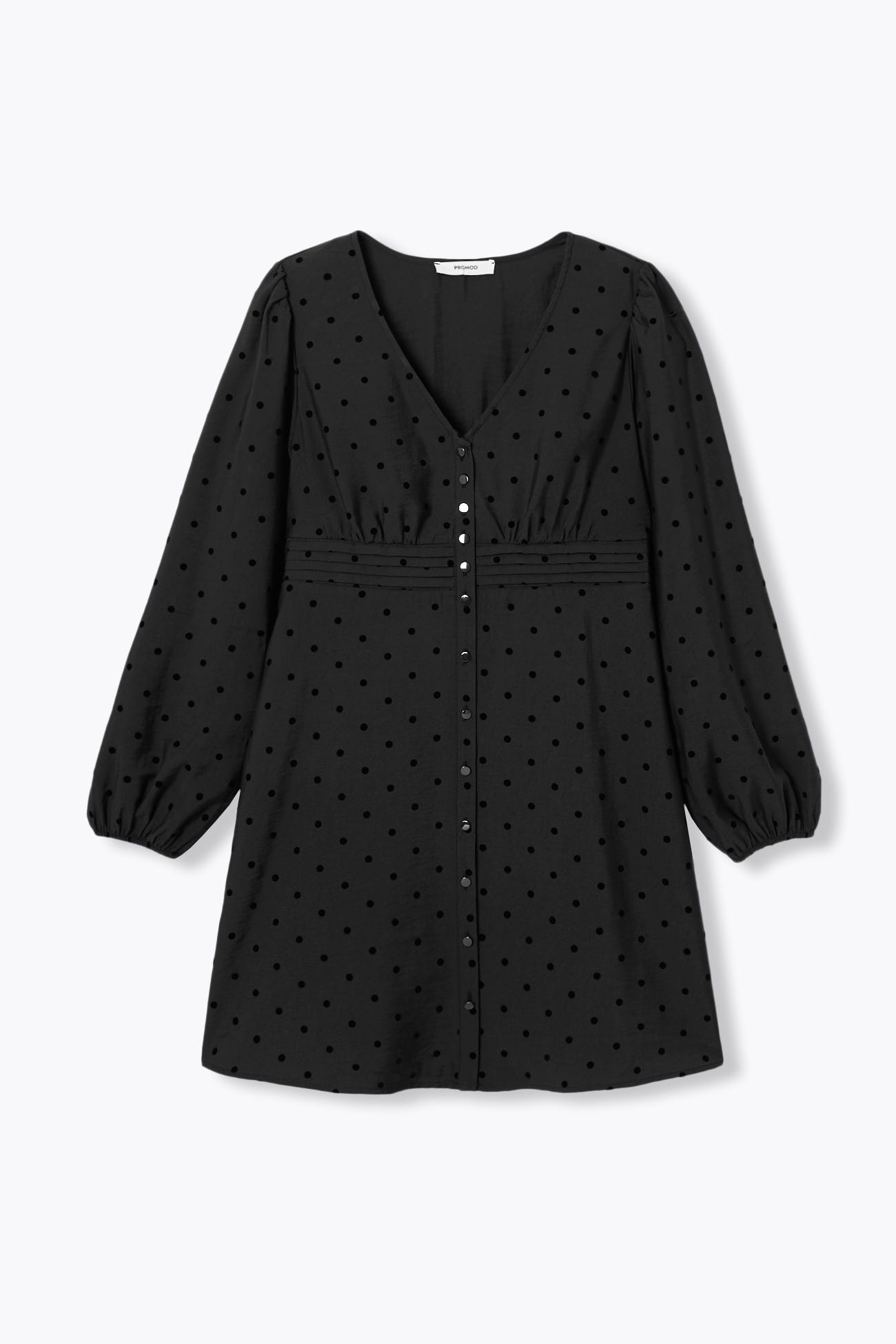 Short dotted dress