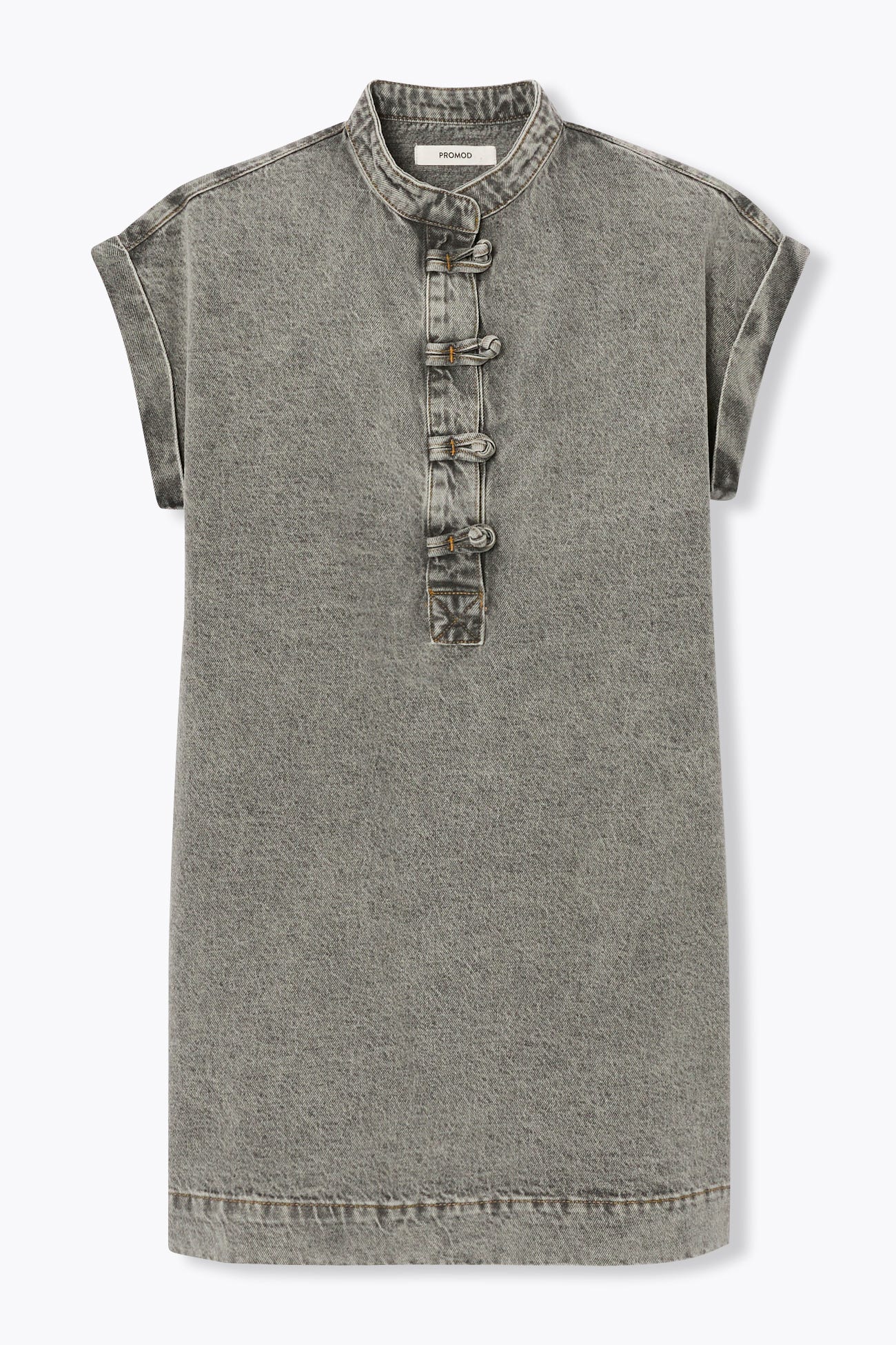 Robe courte en jean