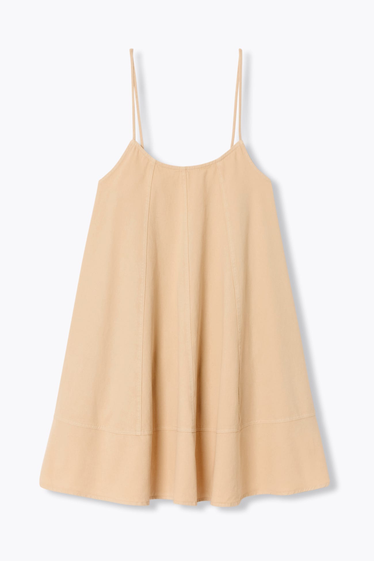 Vestido corto tirantes finos