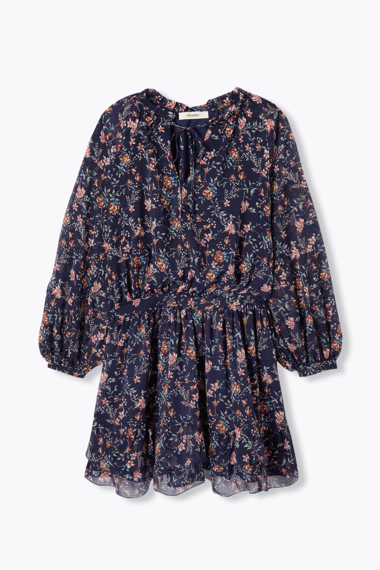 Robe courte imprimée Femme