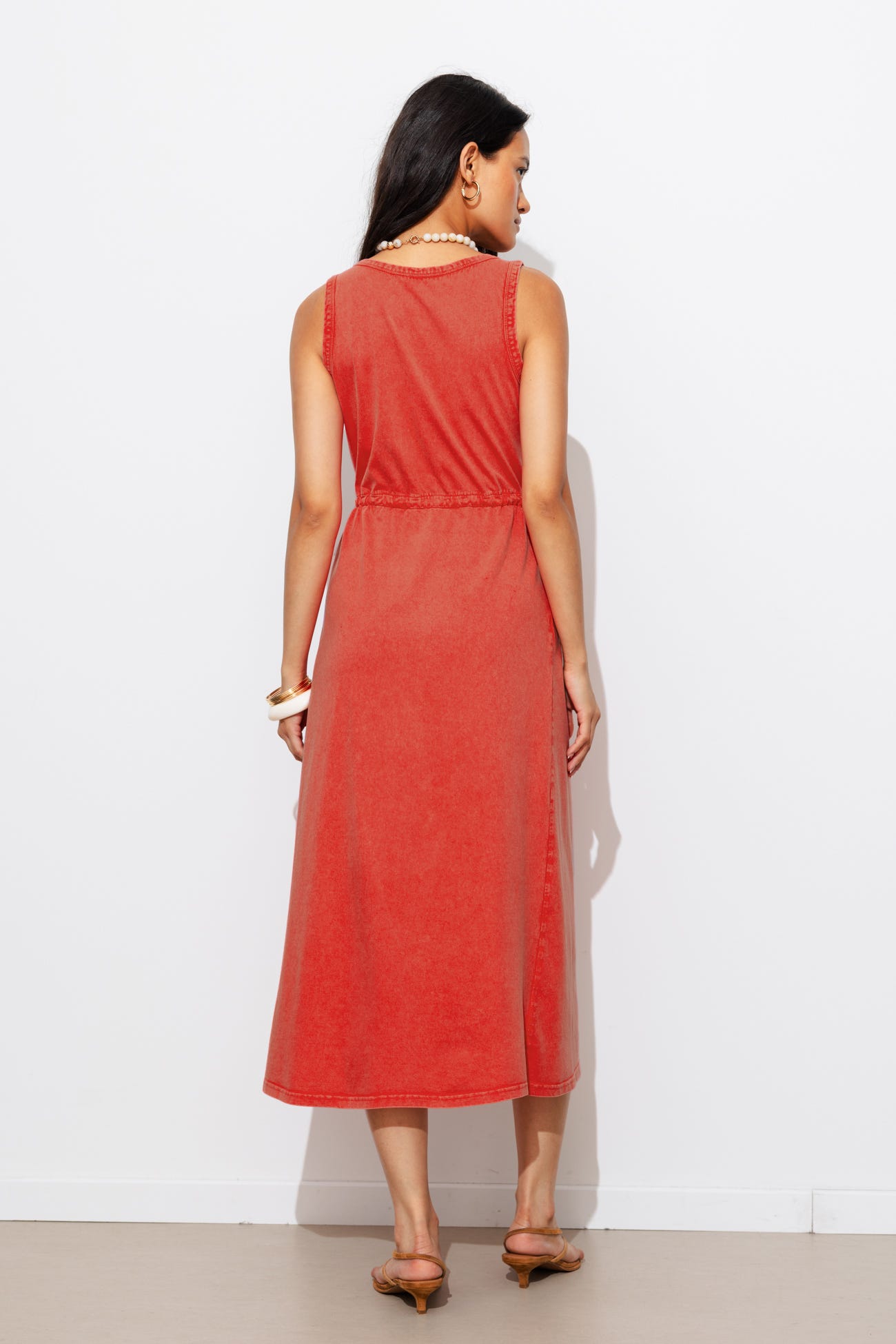 Vestido-camiseta liso