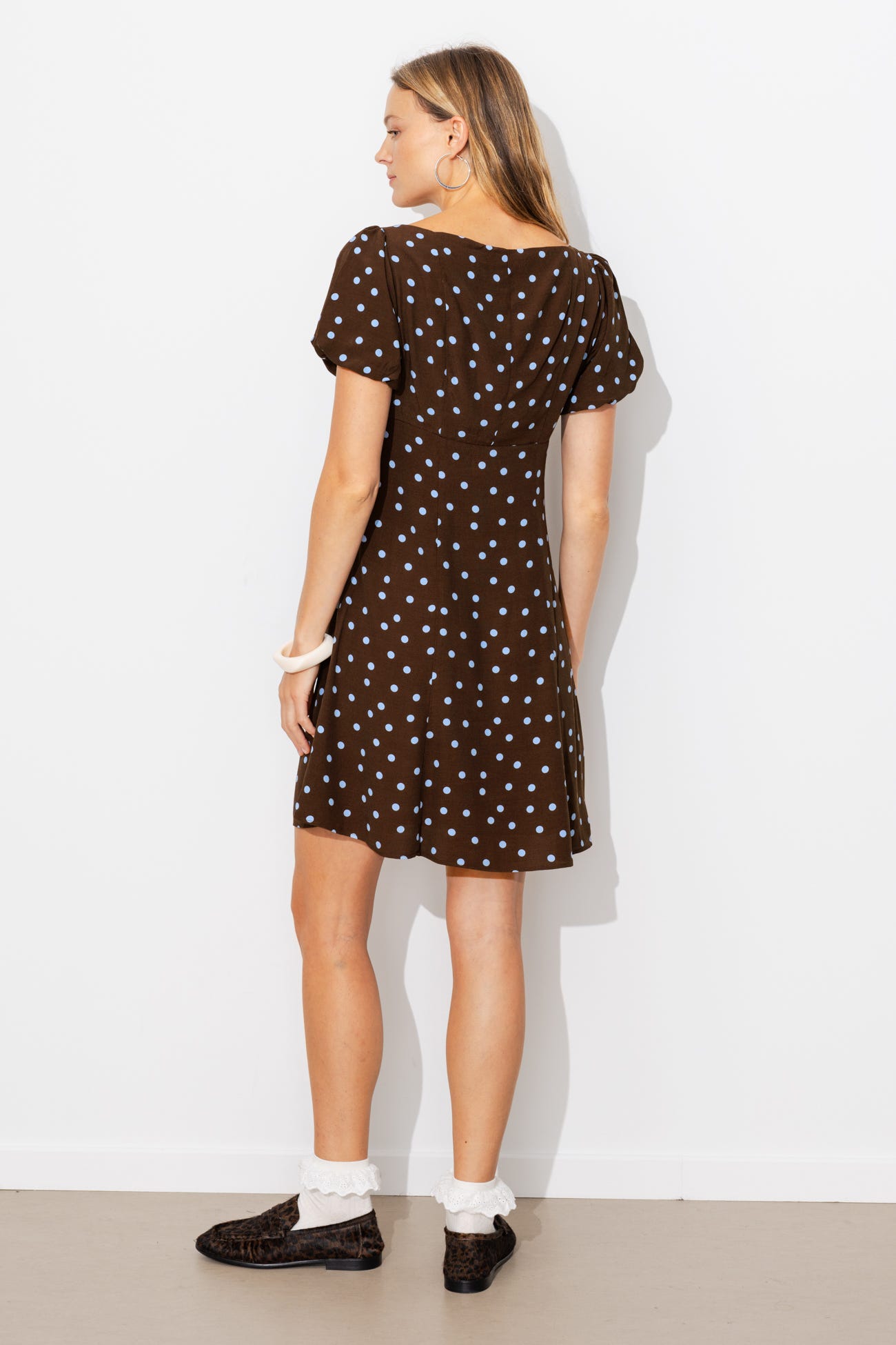 Gemustertes Minikleid