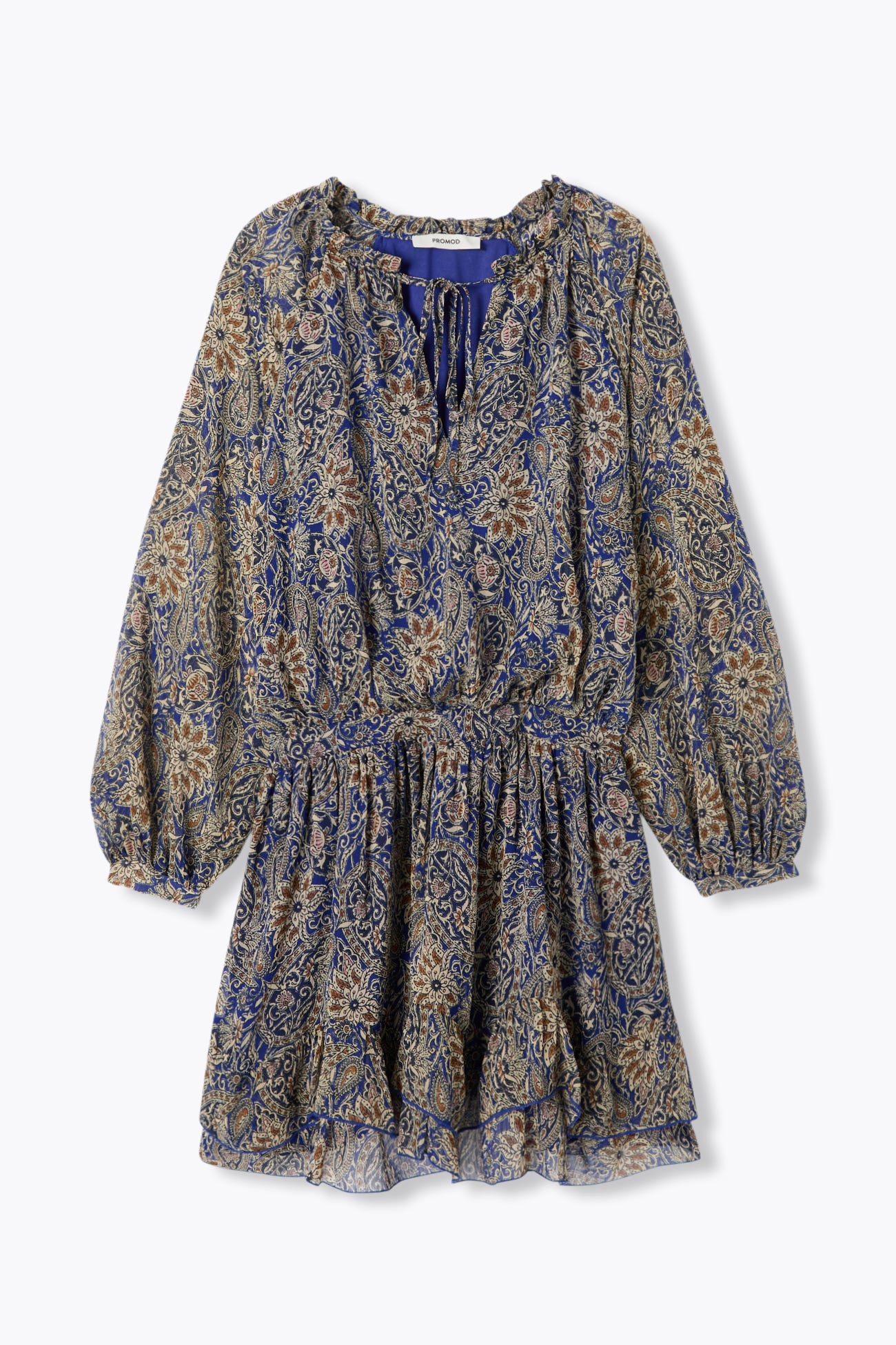Robe courte imprimée Femme
