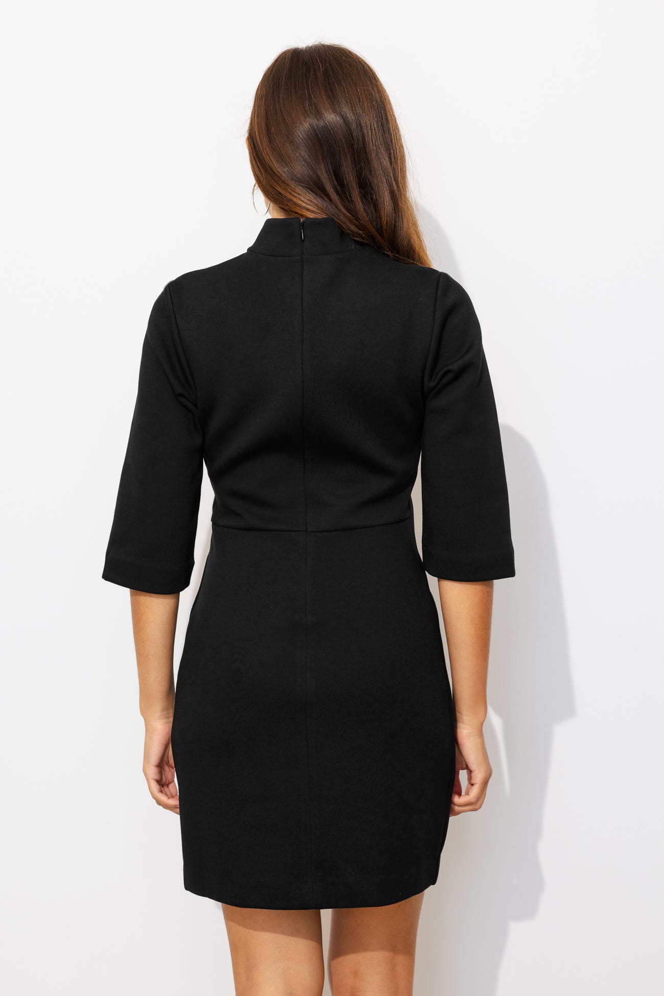 Robe courte en jersey milano