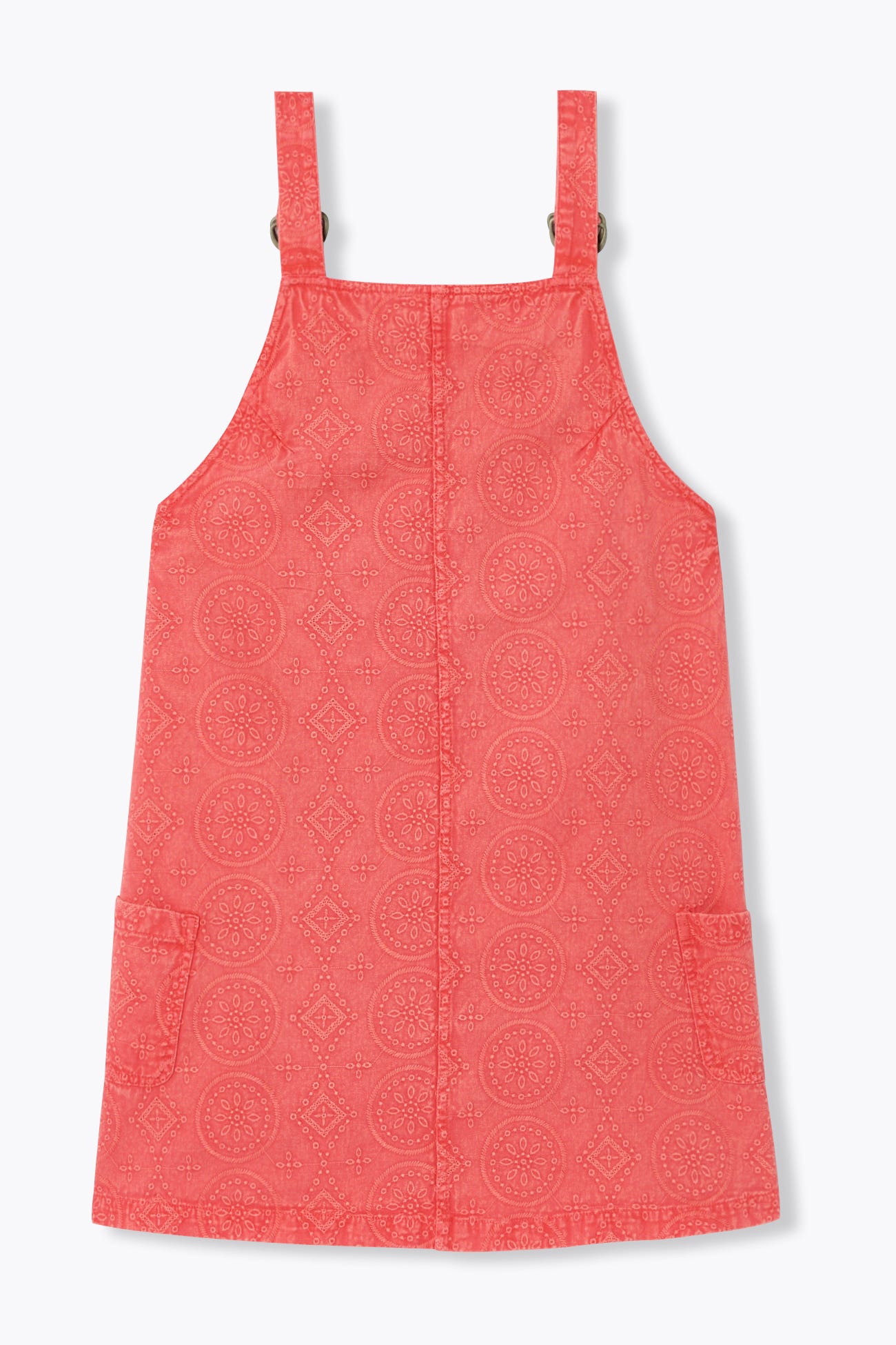 Vestido peto bordado
