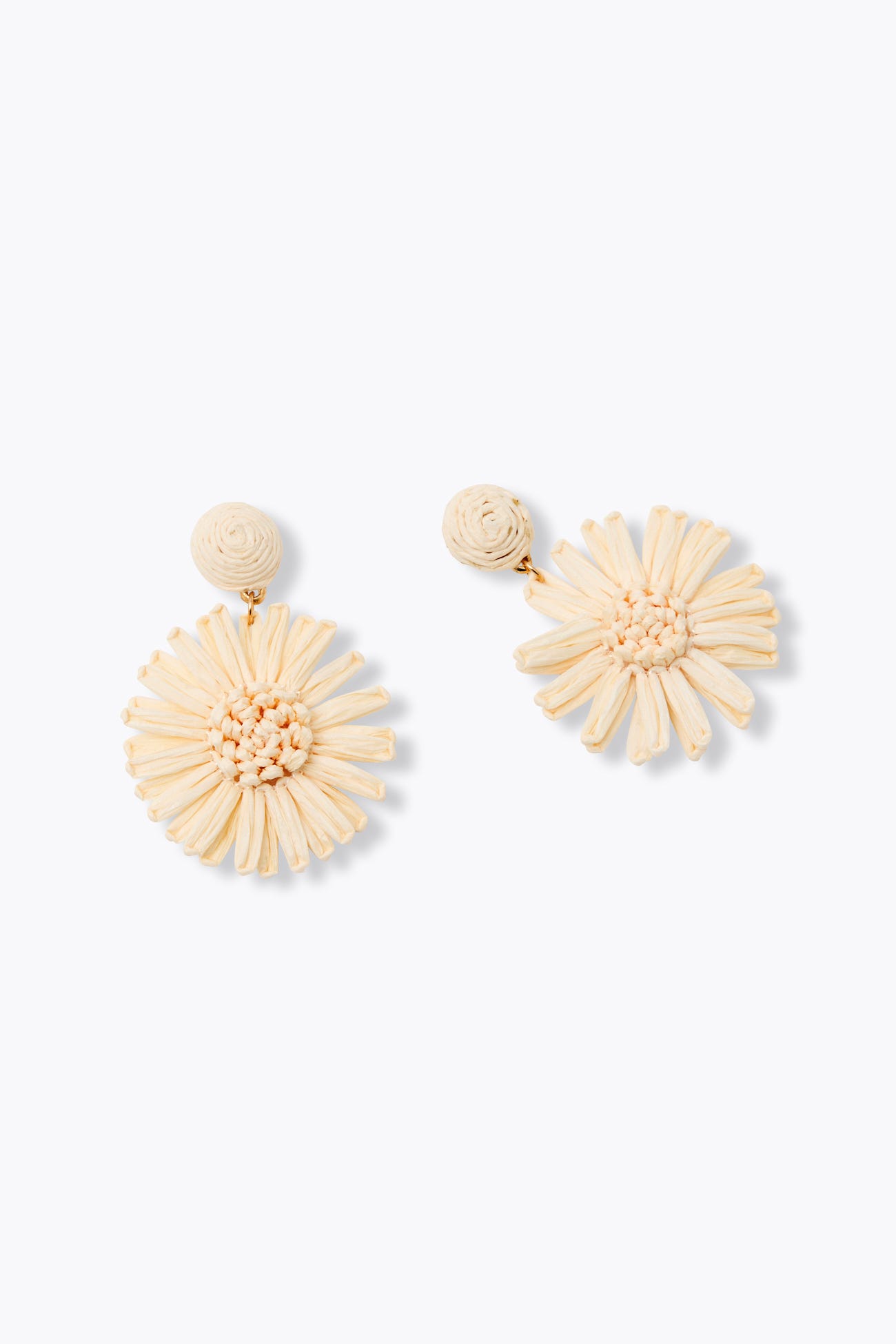 Raffia earrings