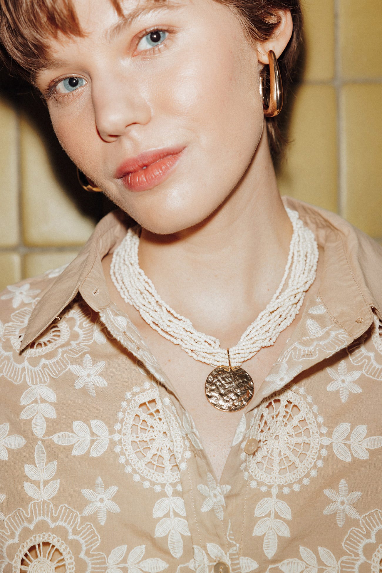 Ras de cou de perles fines