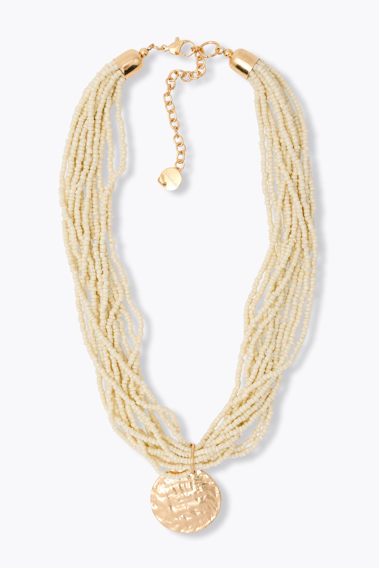 Dainty beads short necklace